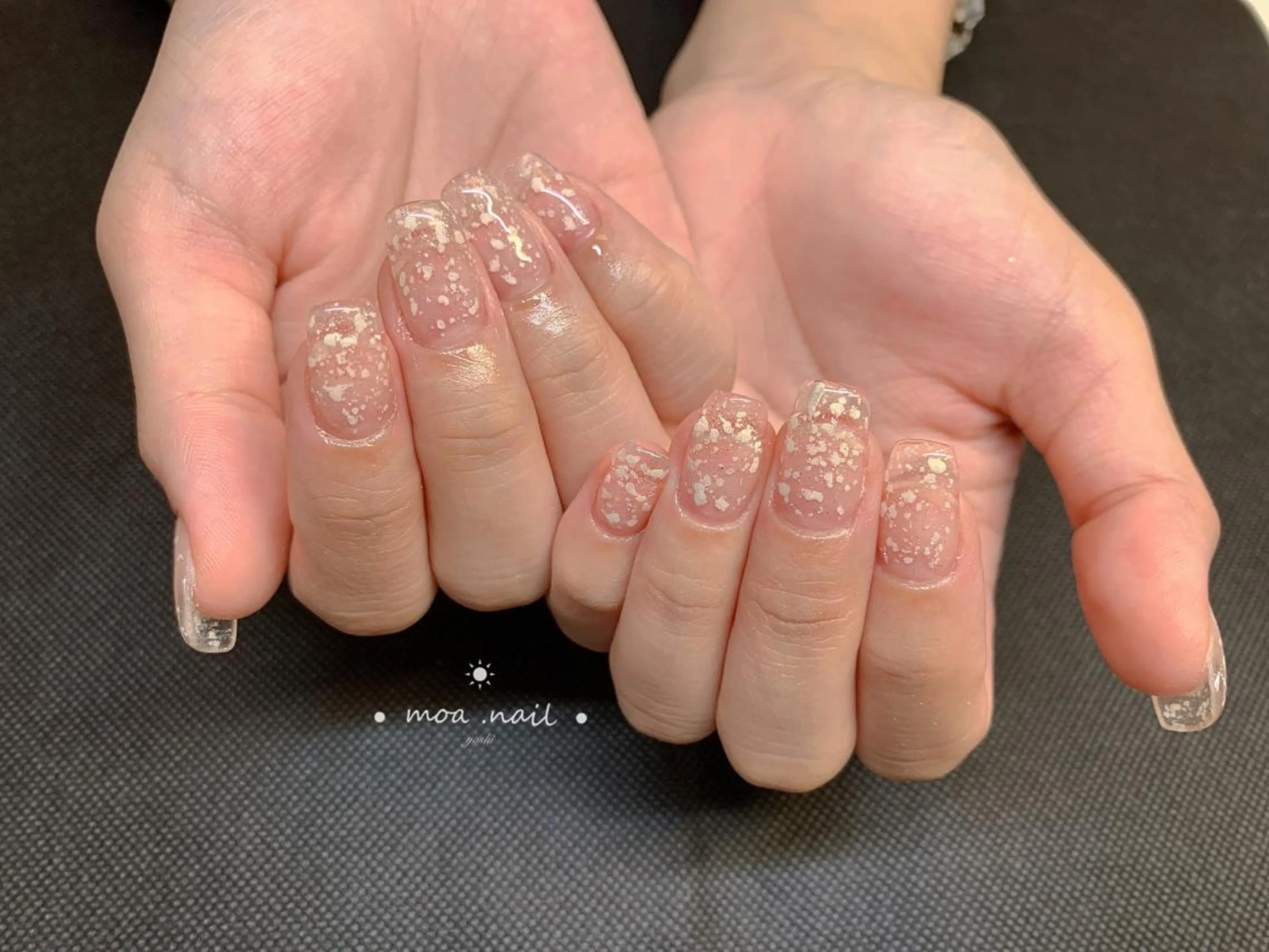 ネイル ワンカラーネイル スカルプネイル MoaNail🫶 Yoshiのネイルデザイン