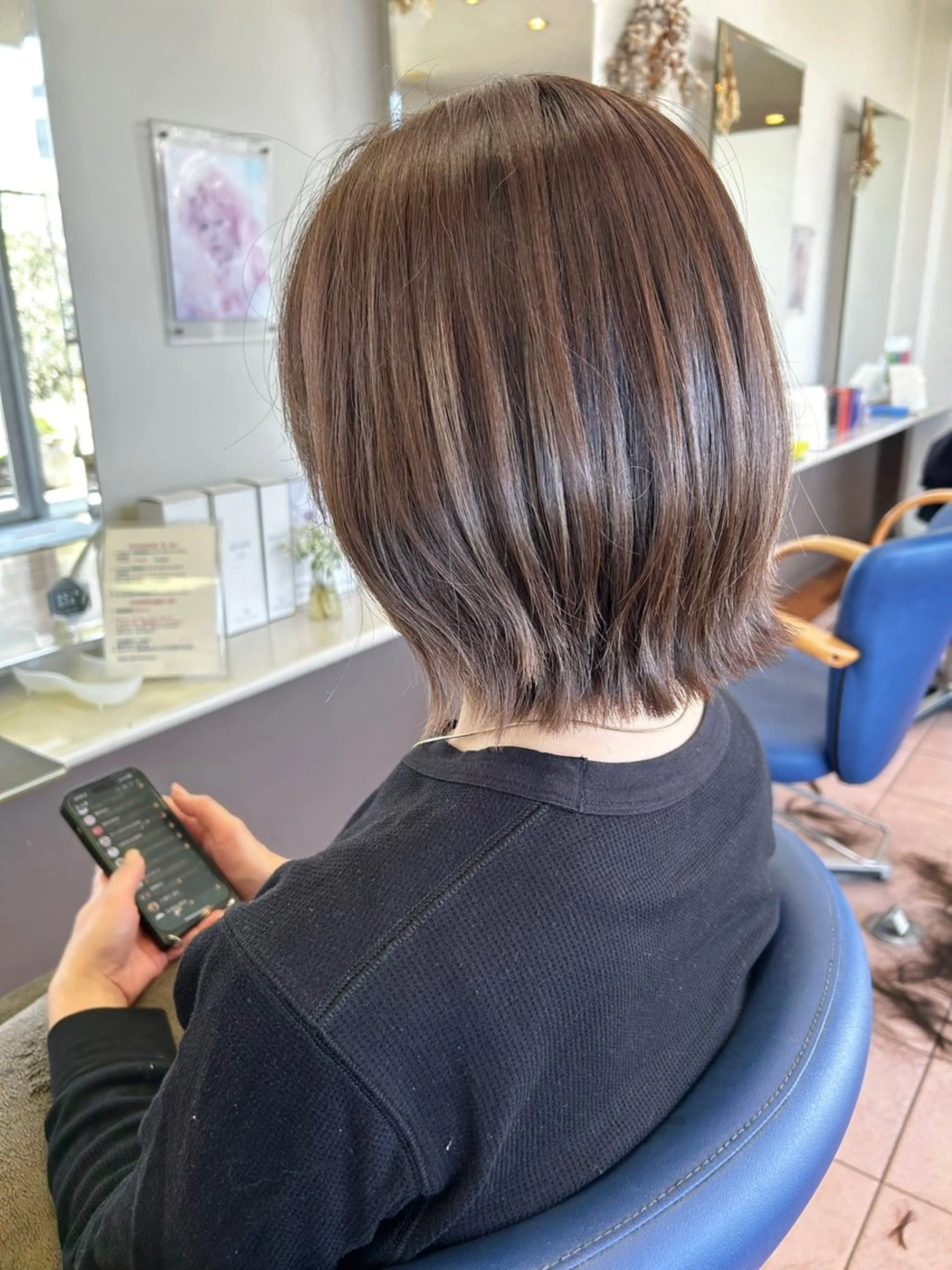 ミディアム カラー attrice 秋山梨紗のマツエク・マツパデザイン