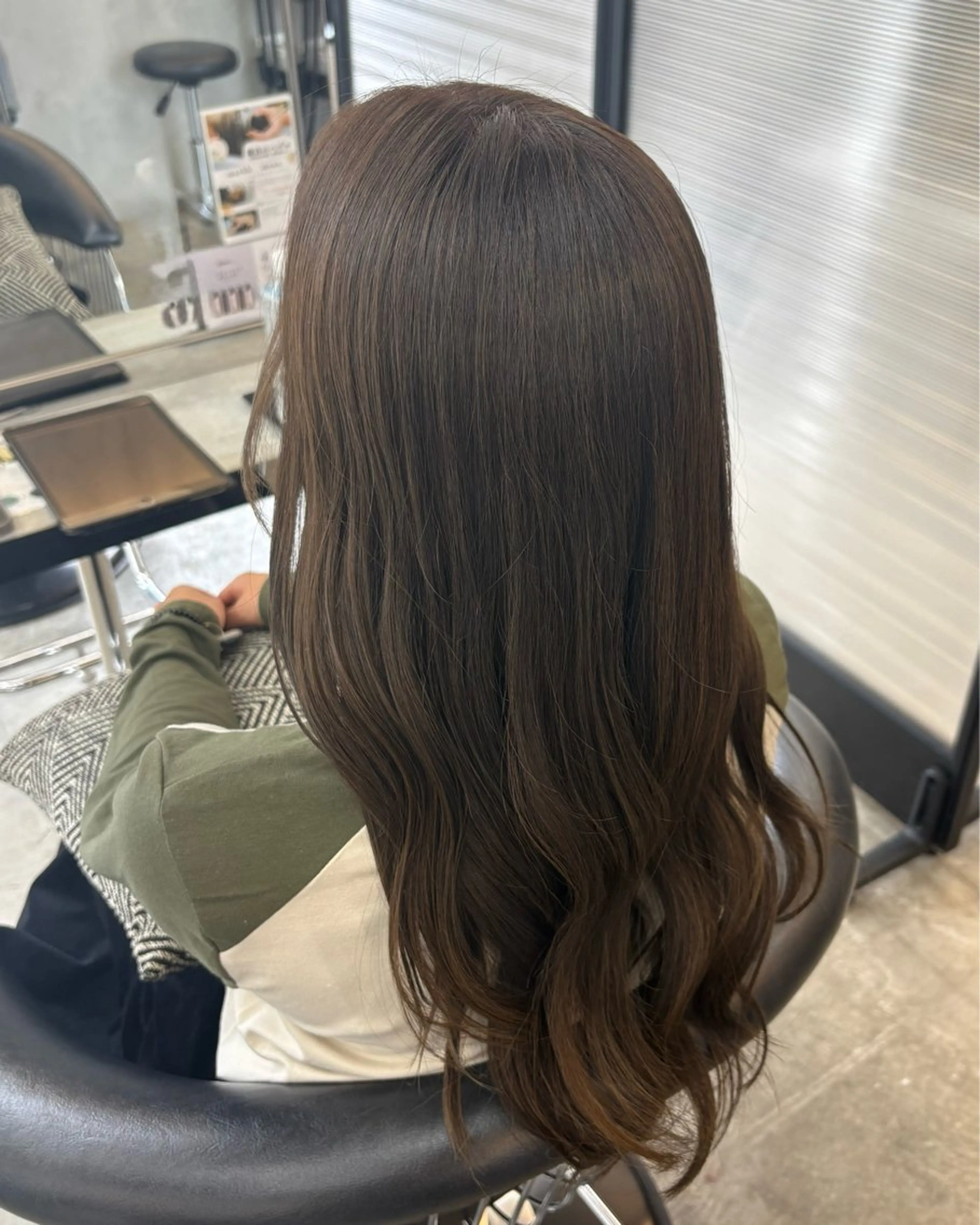 ロング カラー ヘアカラー 🪄くすみカラー❇️ 名塚比奈乃🪄のヘアスタイル