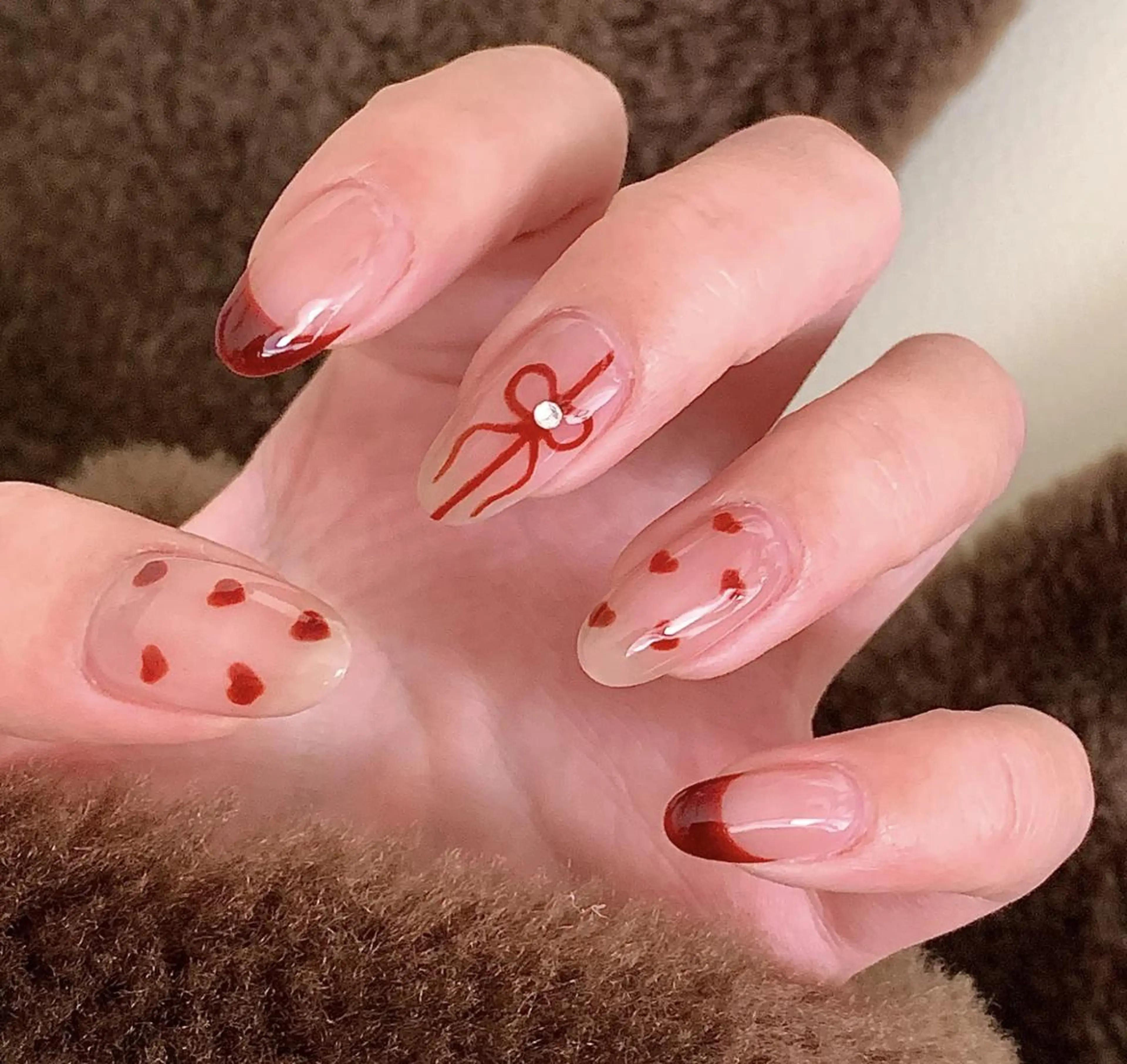 ネイル ハンドネイル ハンドケア 🍑 momo_nailのネイルデザイン