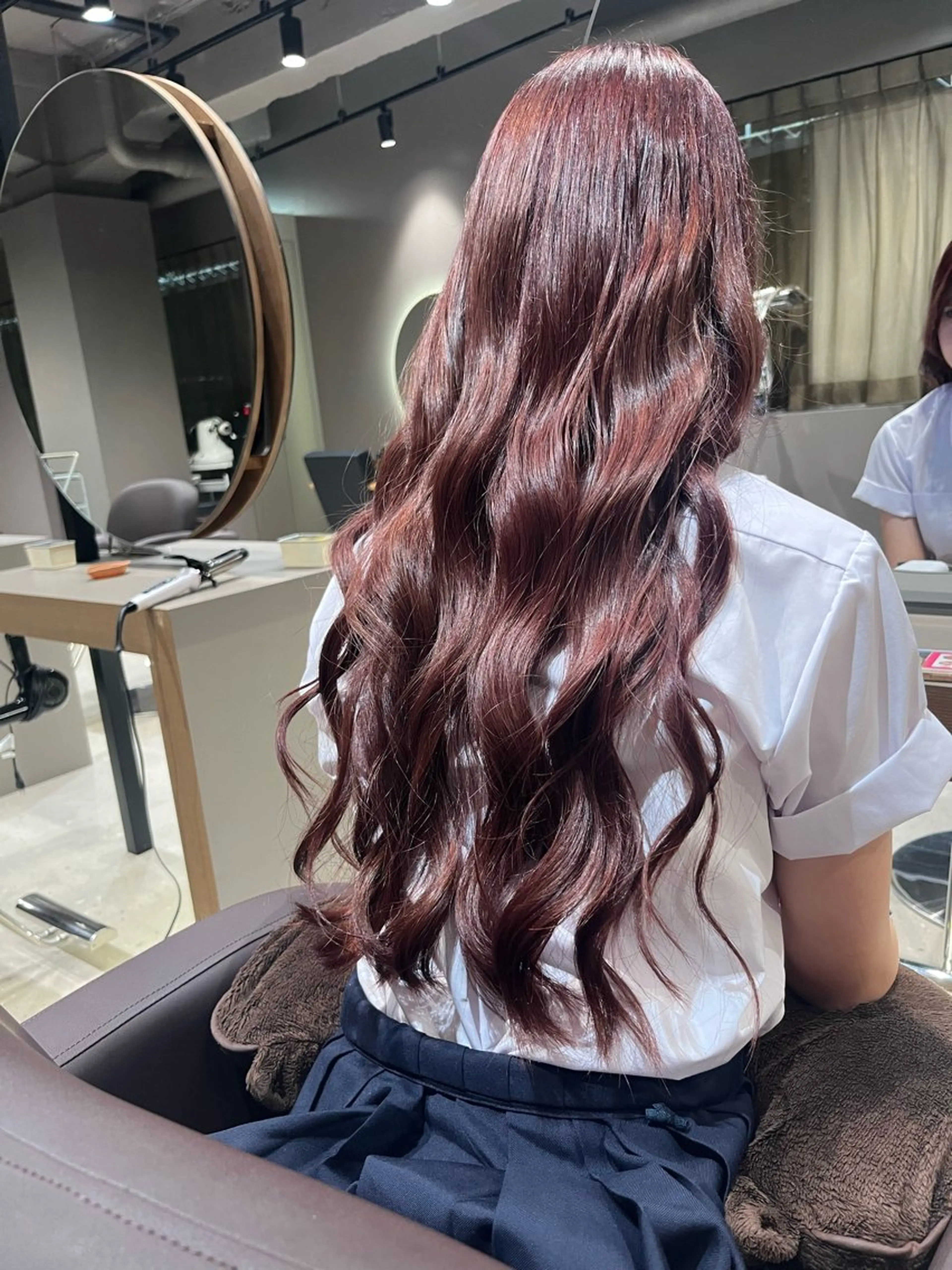 ロング カラー ヘアカラー 🎀 おばま みゆう 🌼のヘアスタイル