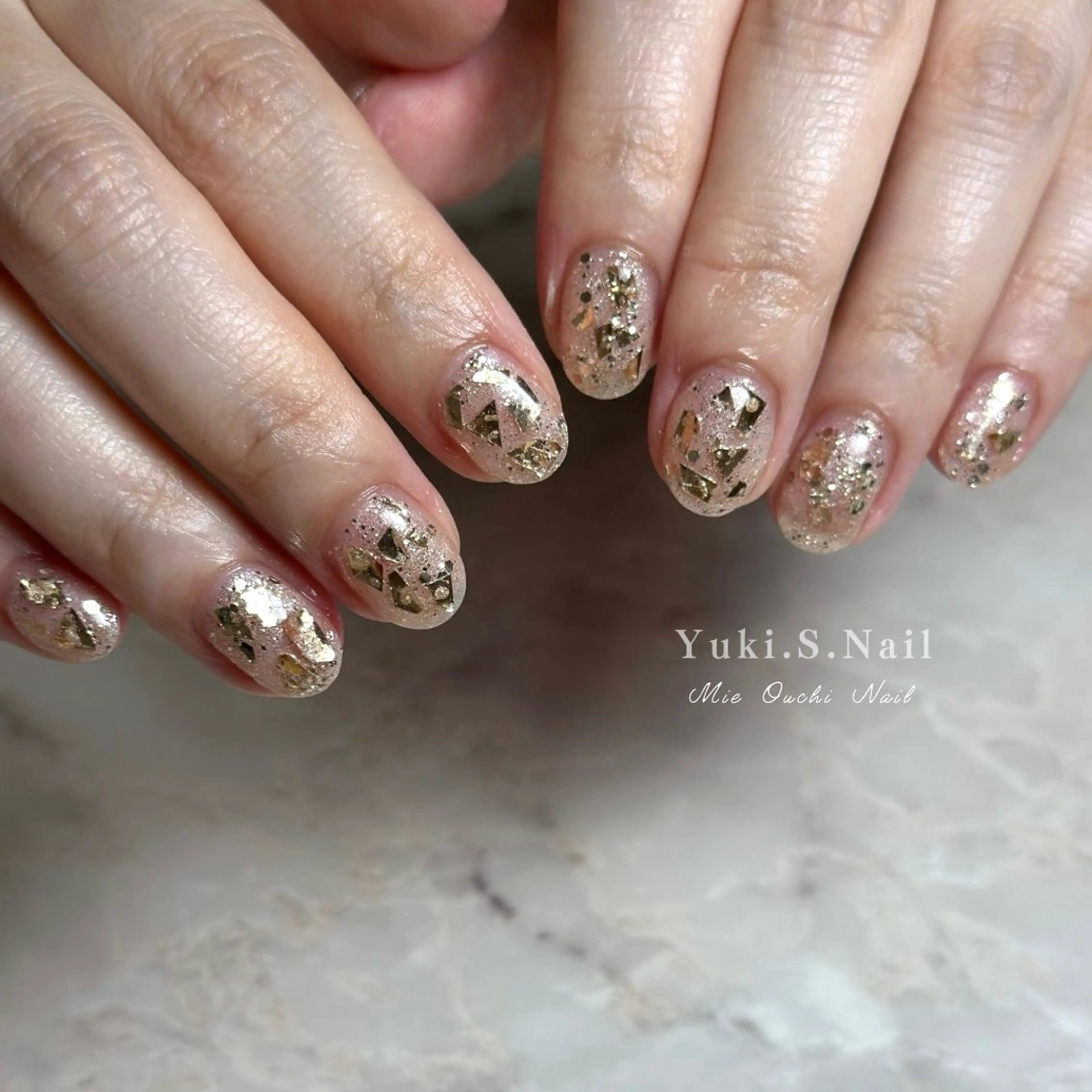 ショート ハンドネイル Yuki S.Nailのネイルデザイン