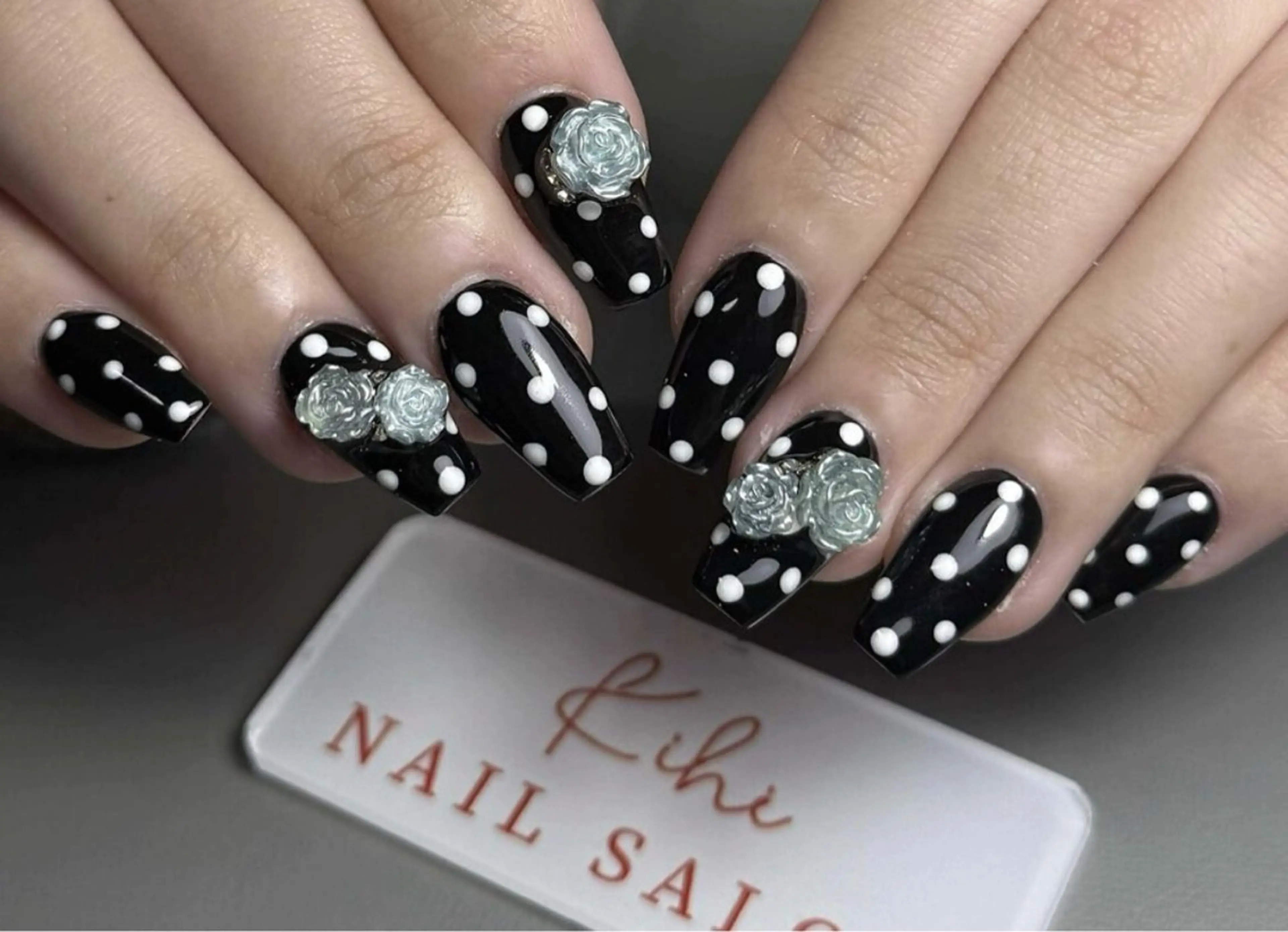 【ジェルオフ無料】持ち込みデザインの写真