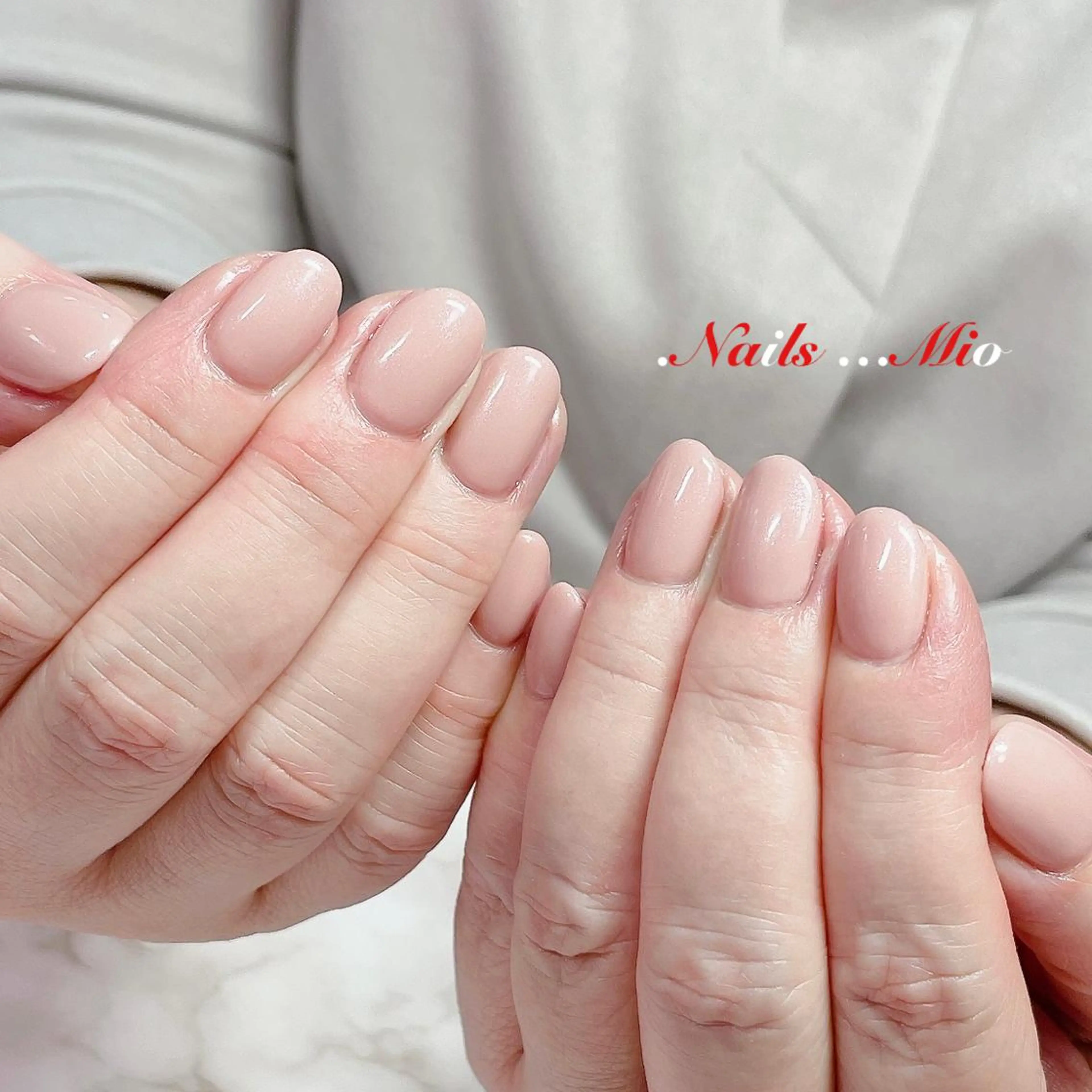 ネイル ジェルネイル ワンカラーネイル .Nails Mio 赤羽西ネイルサロンのネイルデザイン