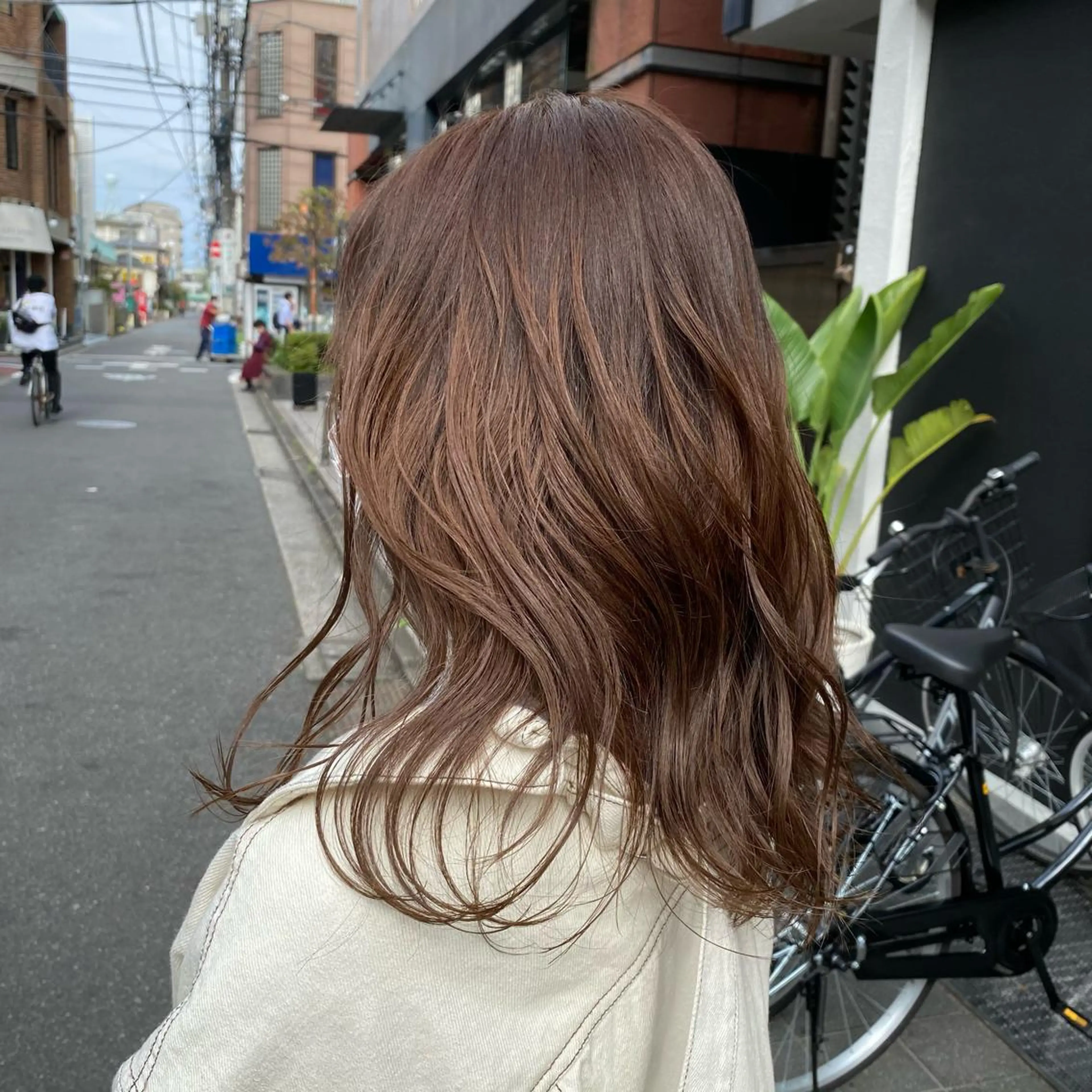 カラー カット ヘアカラー トリートメント かりん 🤍のヘアスタイル
