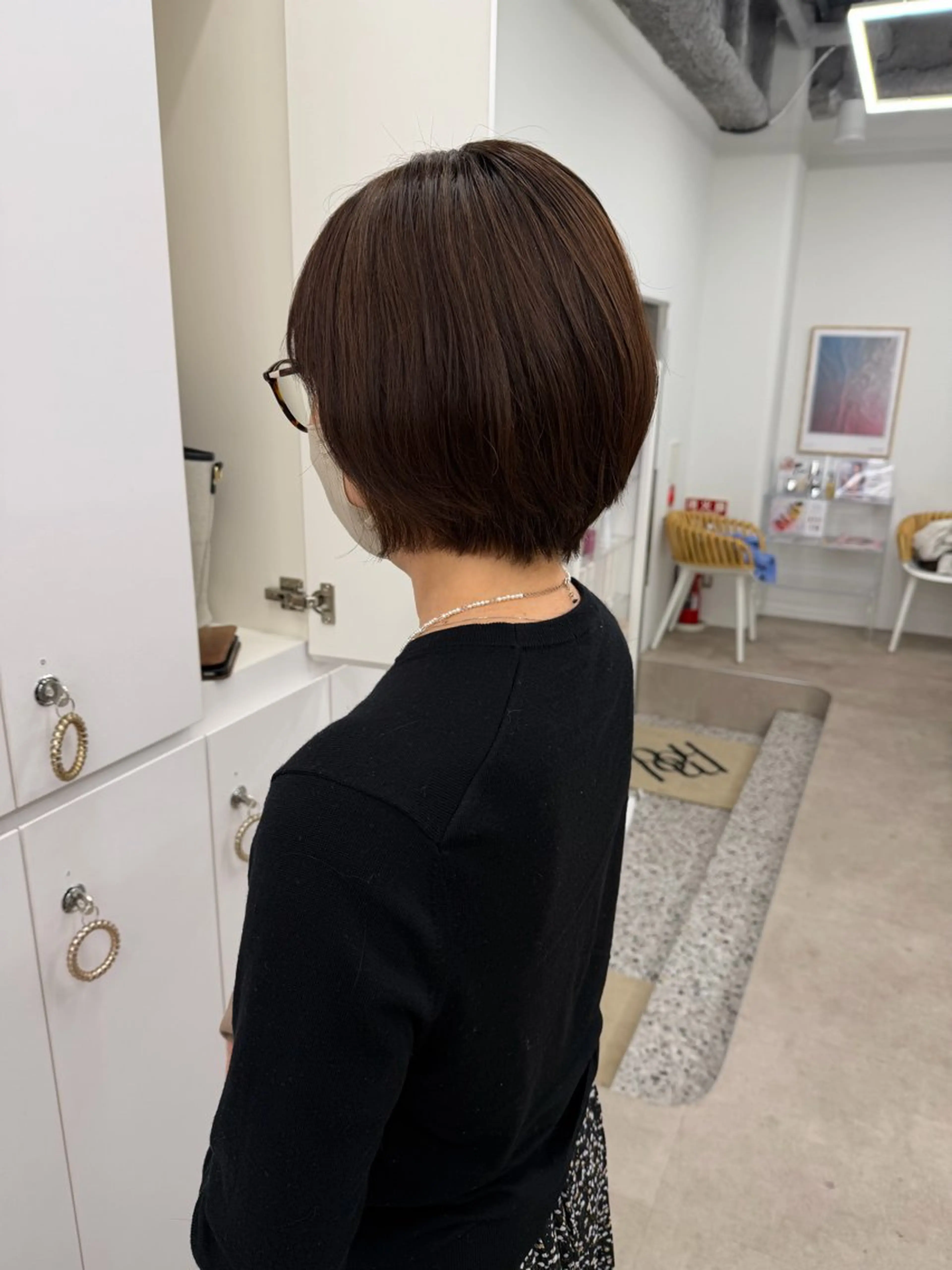 ショート カット アレンジ/ブラウン カラー HARU🕯のヘアスタイル