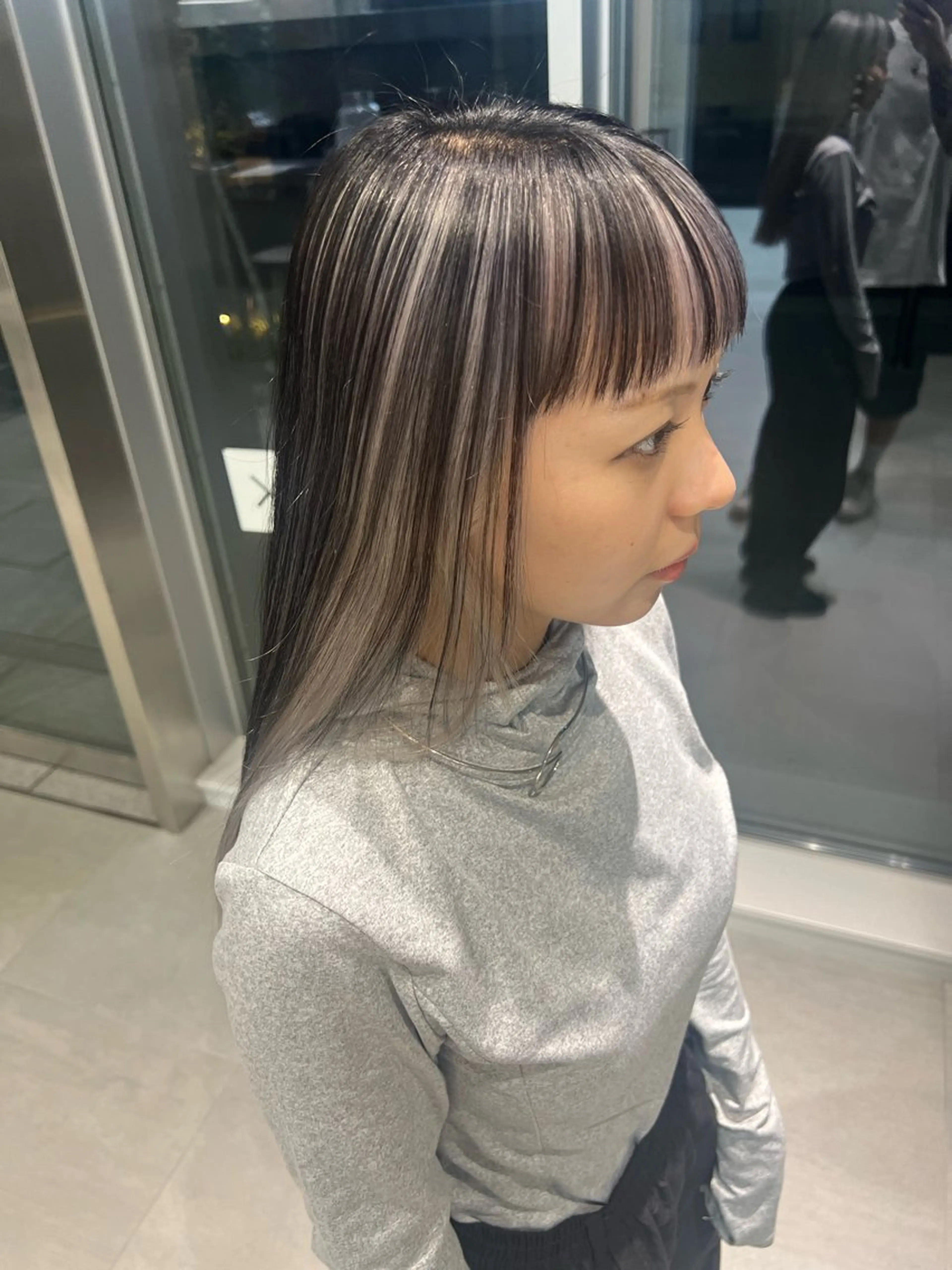 ロング カラー 吉沢遣人/レイヤー 艶カラー/抜け感のヘアスタイル