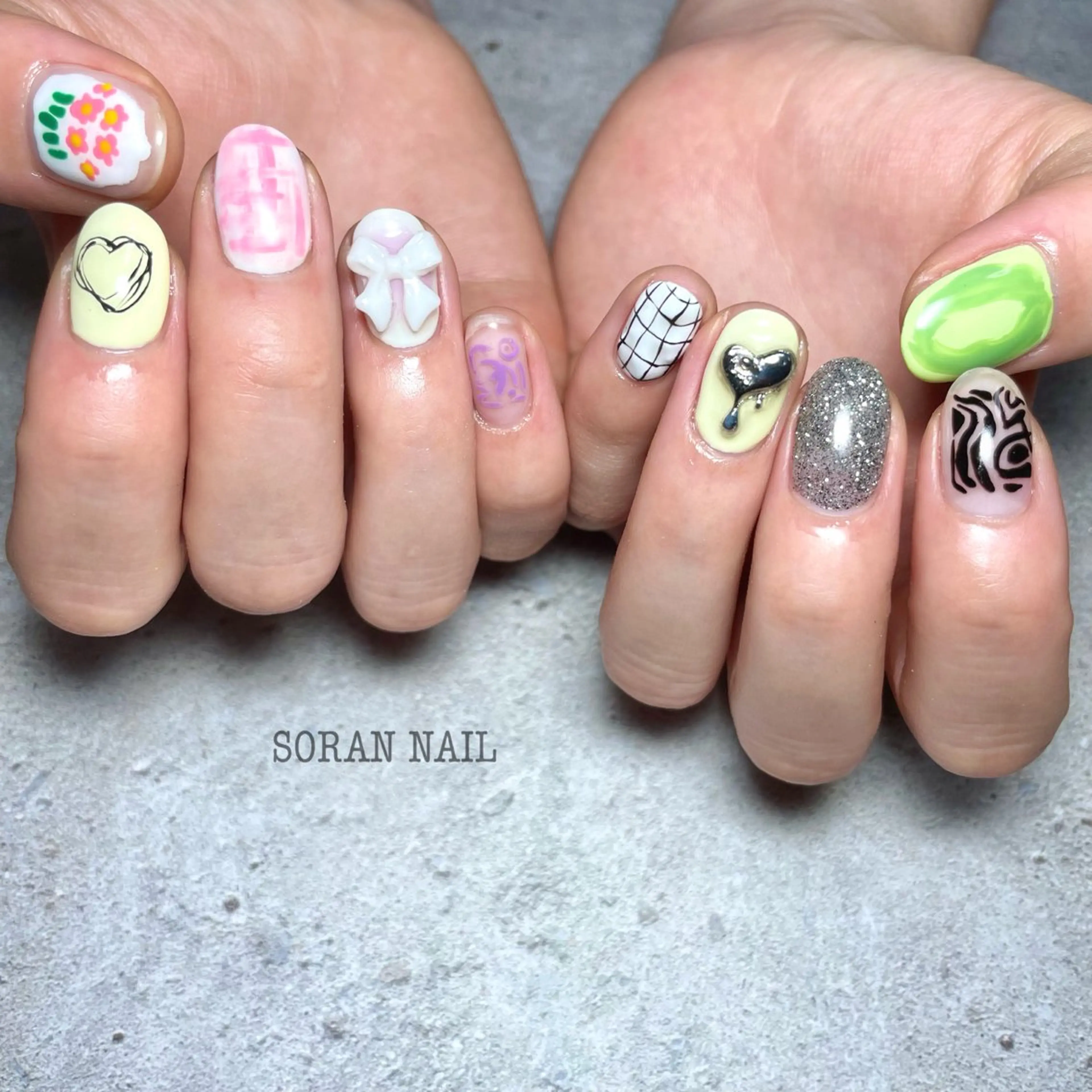 ネイル ハンドネイル soran nailのネイルデザイン