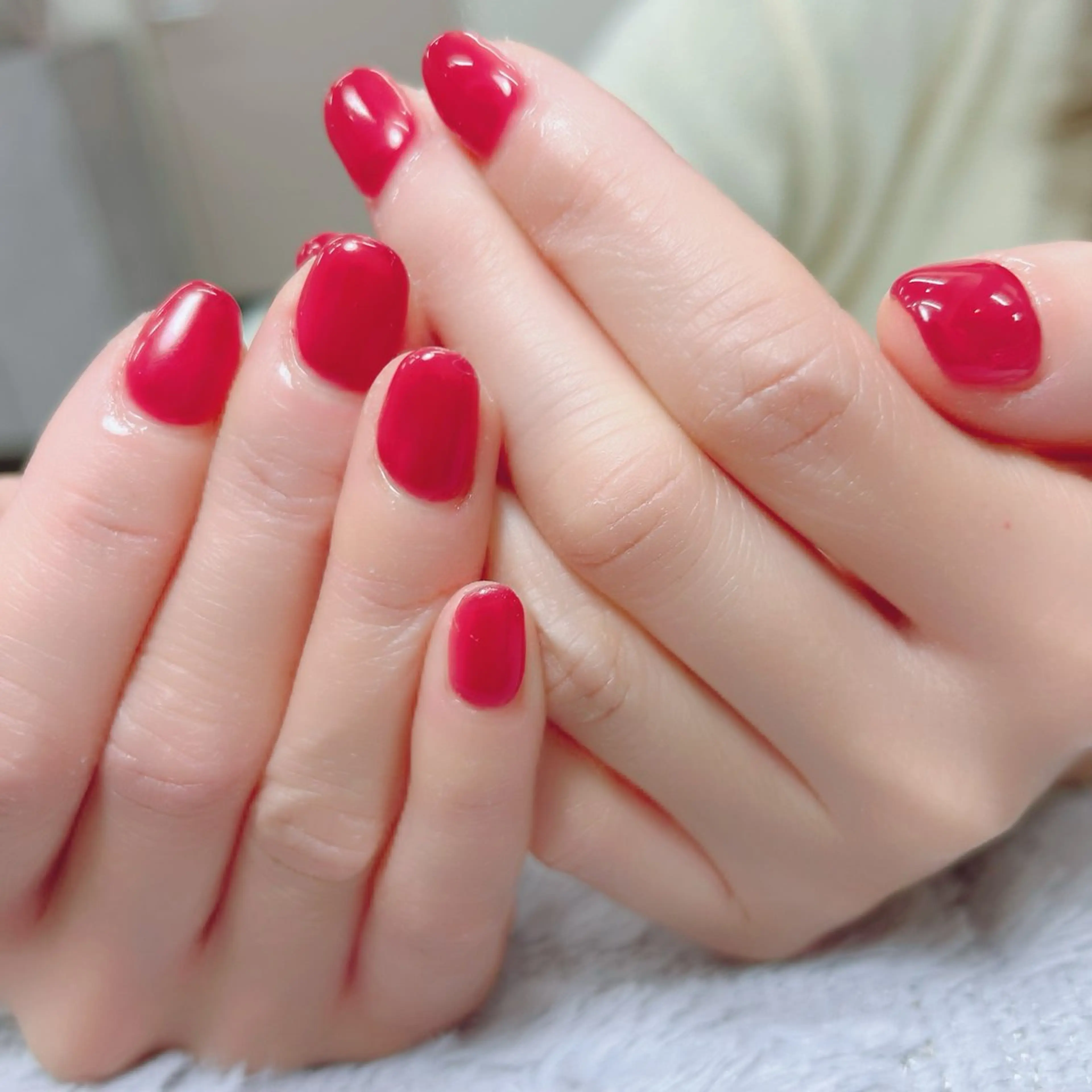 ネイル ワンカラーネイル ANNE綾瀬店 eriのネイルデザイン