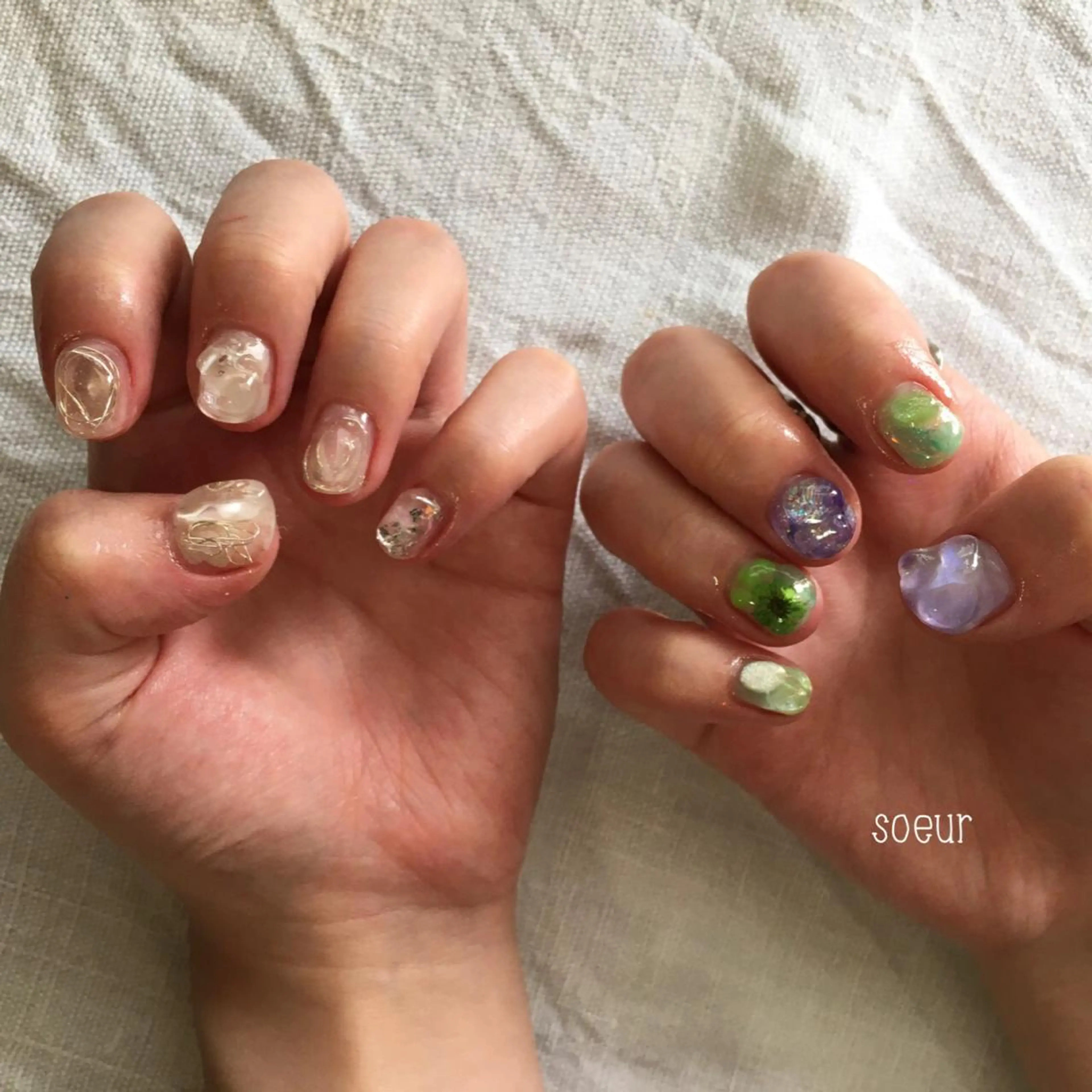 ネイル soeur_ 武蔵浦和のネイルデザイン