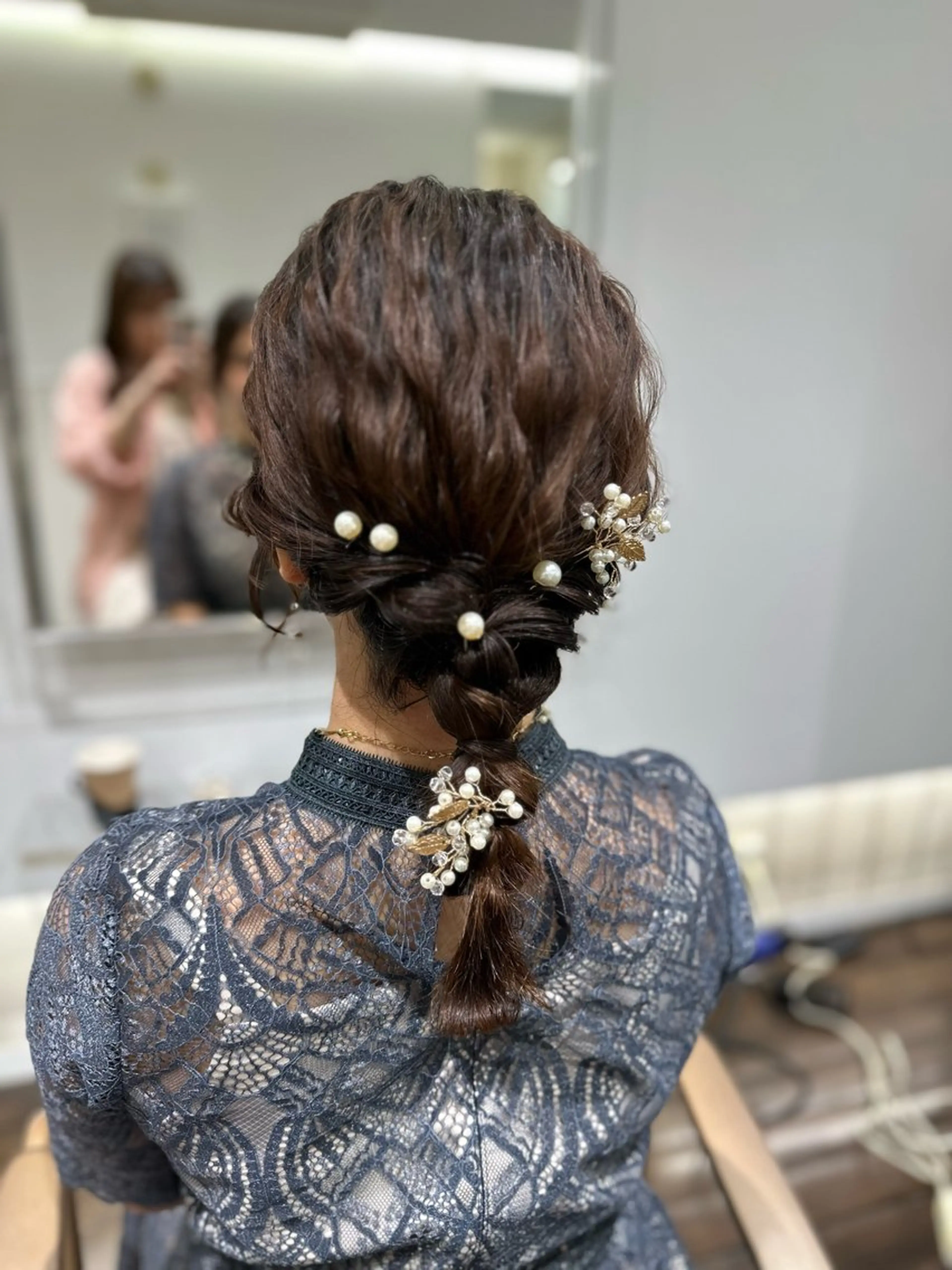 セミロング ヘアセット 韓国カラーお任せ❤️ アサコサユリ🎀の眉毛・アイブロウイメージ