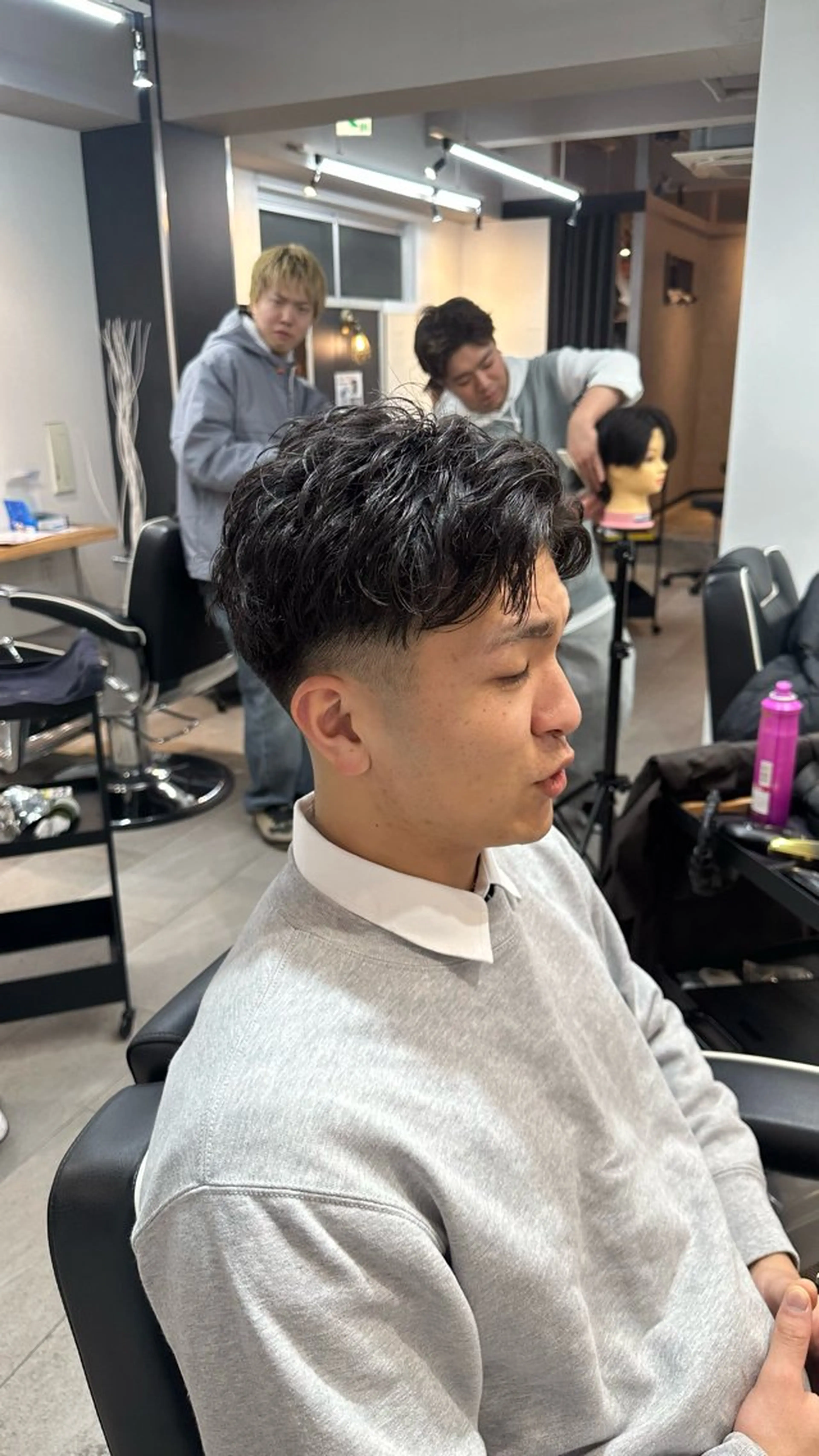 メンズ 💥律喜💥/パーマ /メンズ/フェードのヘアスタイル