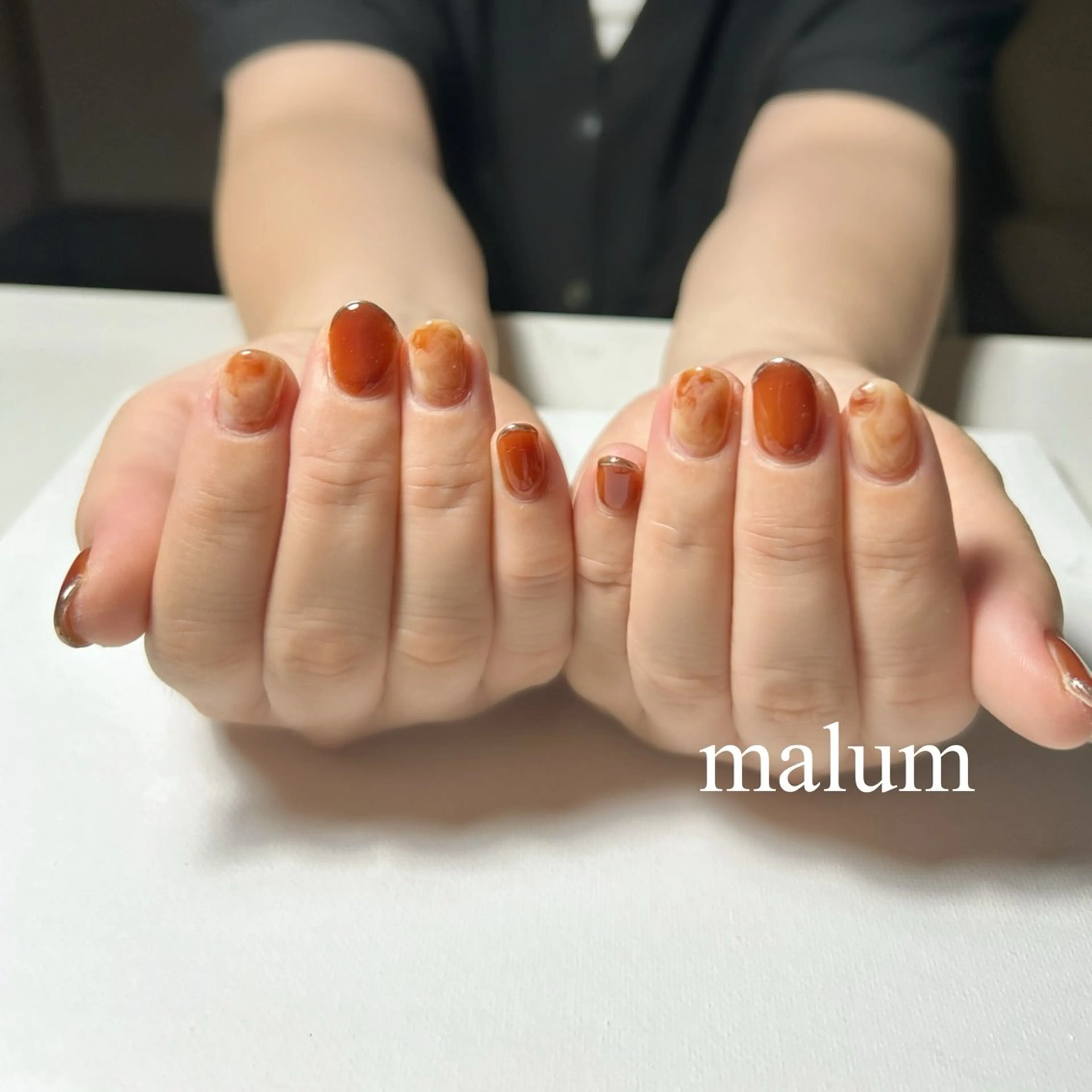 ネイル ハンドネイル malum nailのネイルデザイン