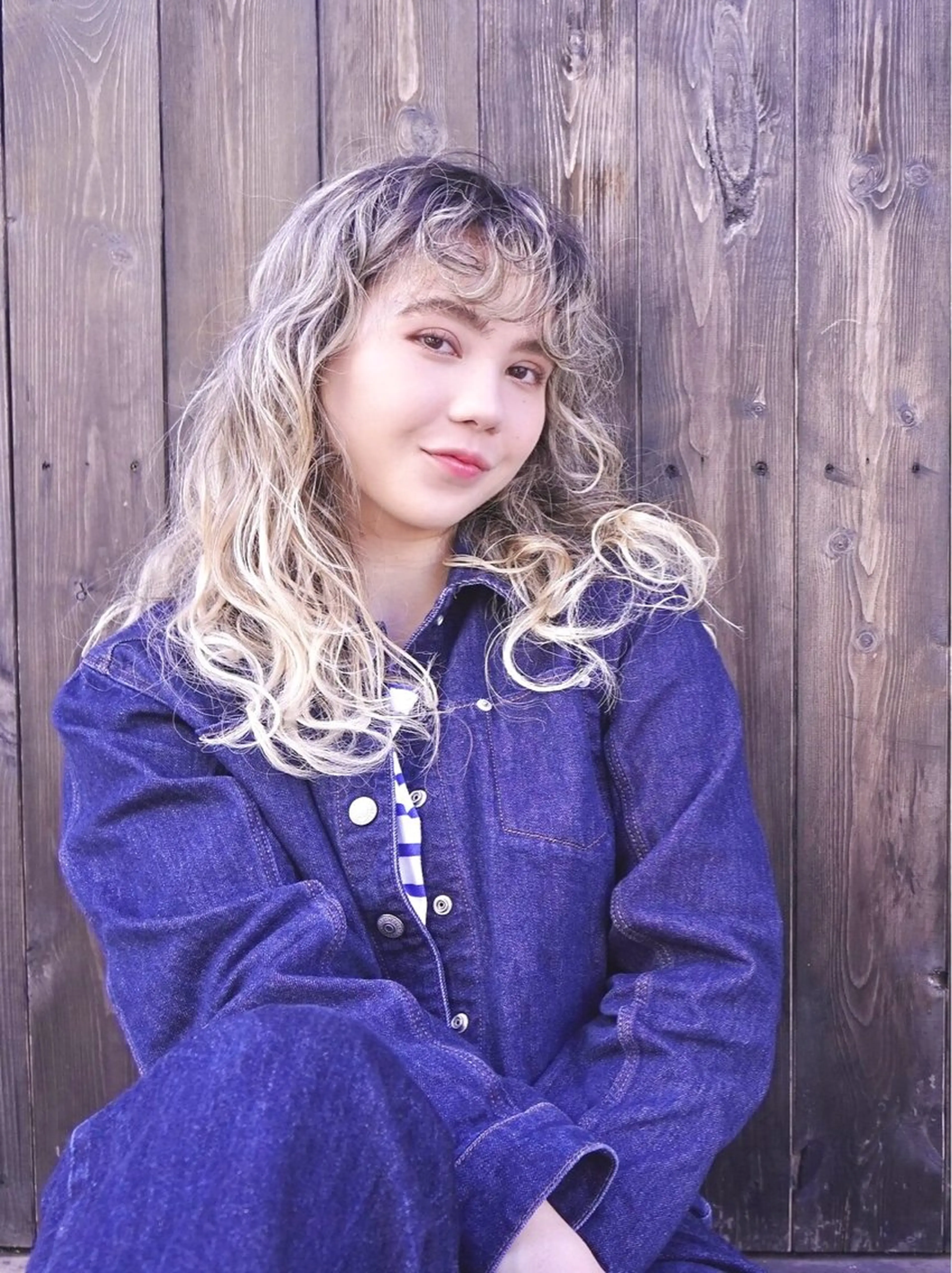 ロング カラー カット ヘアカラー トリートメント 髪質改善/ヘアケア coiiはしもとはなのヘアスタイル