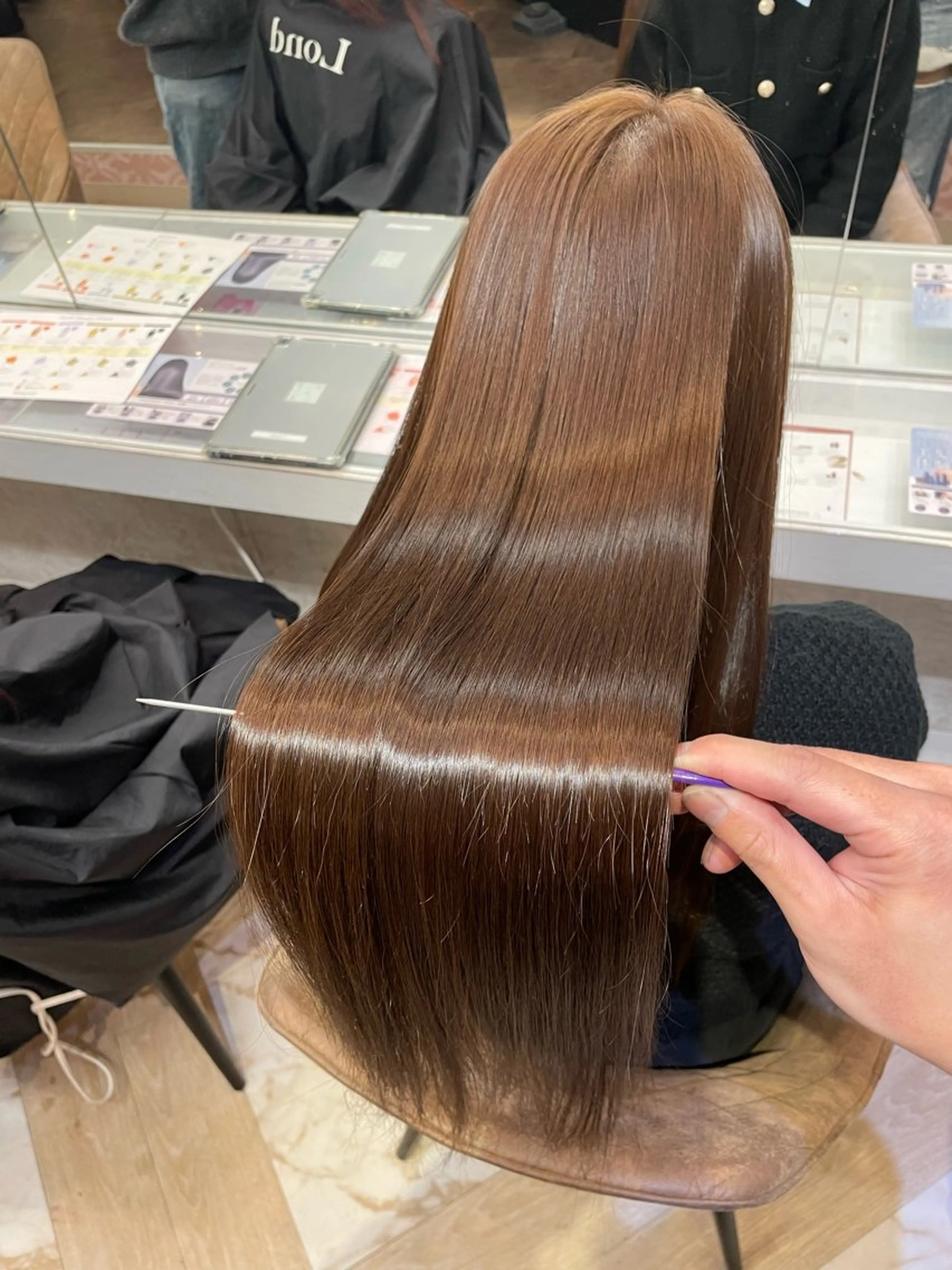 ロング 女性目線の可愛い ハイトーン/楓のヘアスタイル