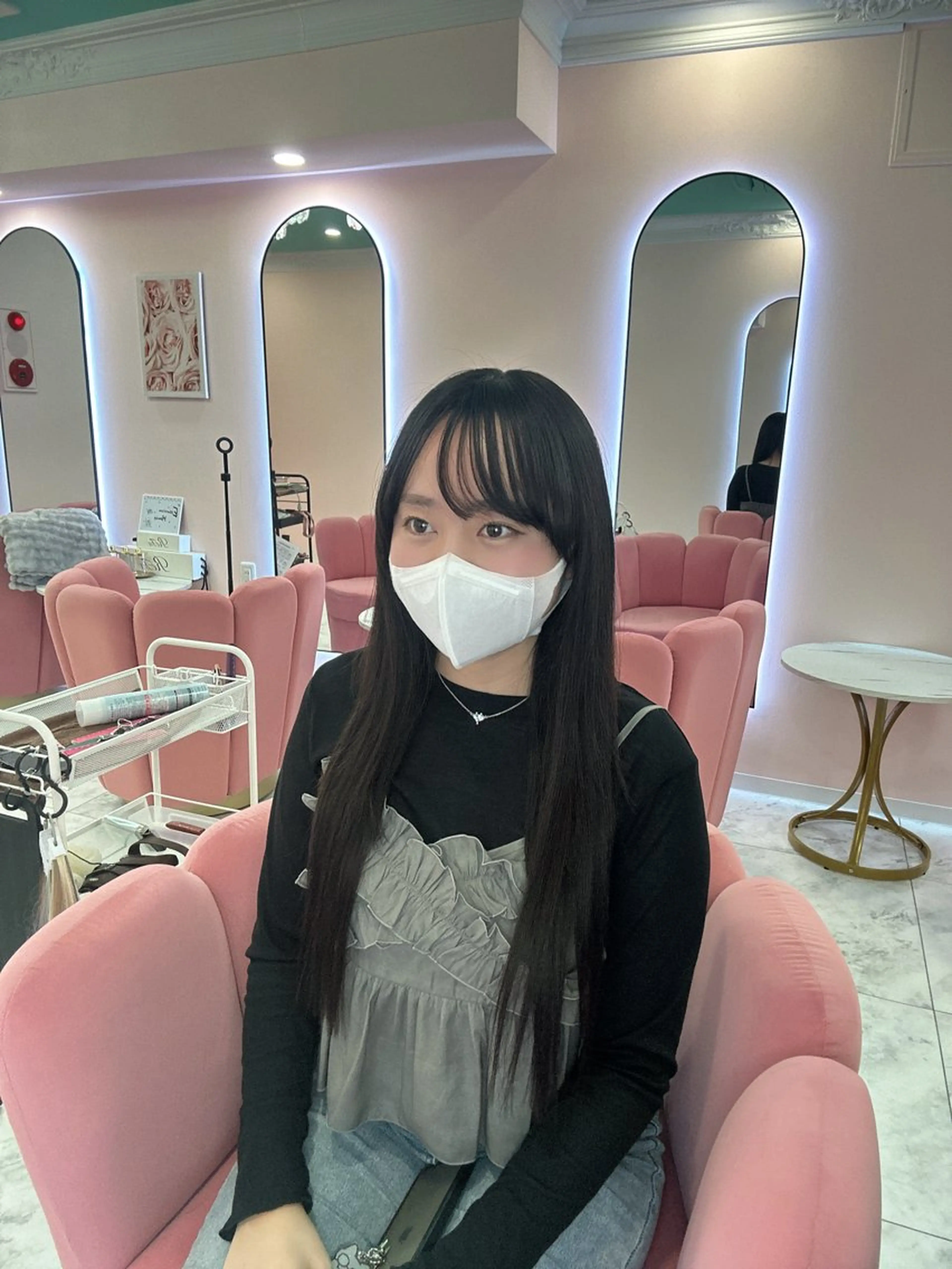 ロング カット エクステ シールエクステの女神 🍑Momo🍑のヘアスタイル