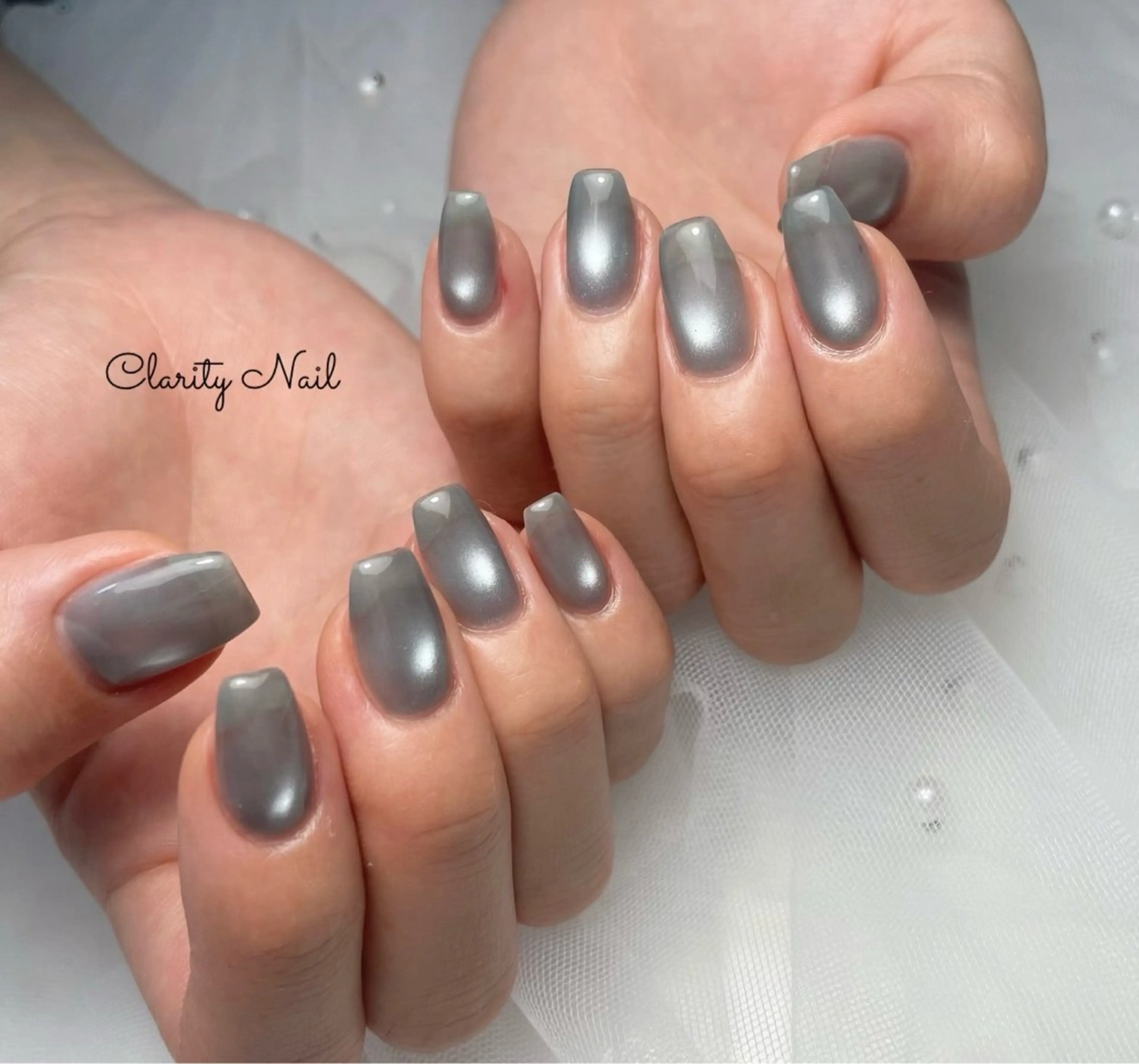 ネイル ワンカラーネイル ハンドネイル Clarity Nailのネイルデザイン