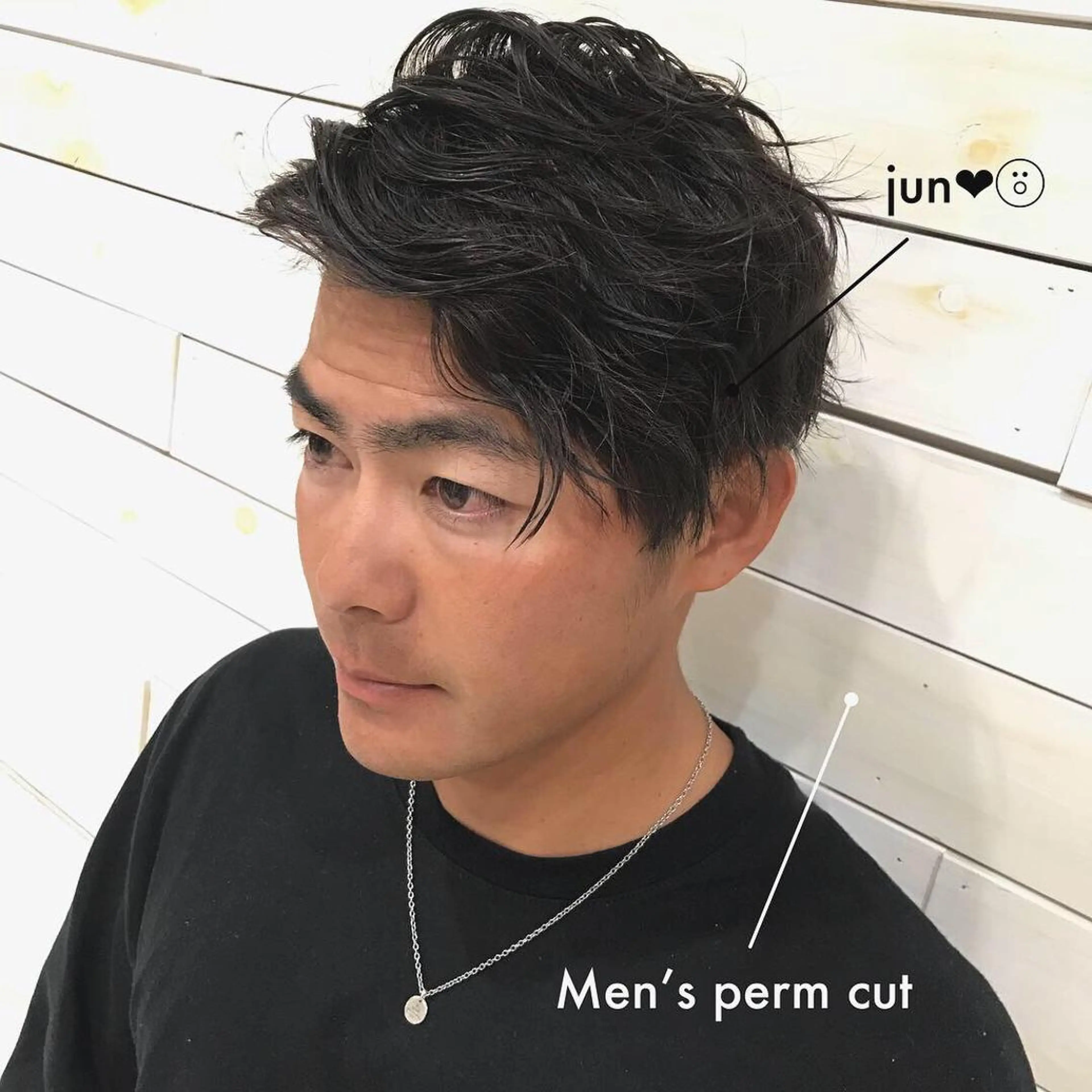 ショート メンズ インナーカラー /ヘアメ じゅんのヘアスタイル