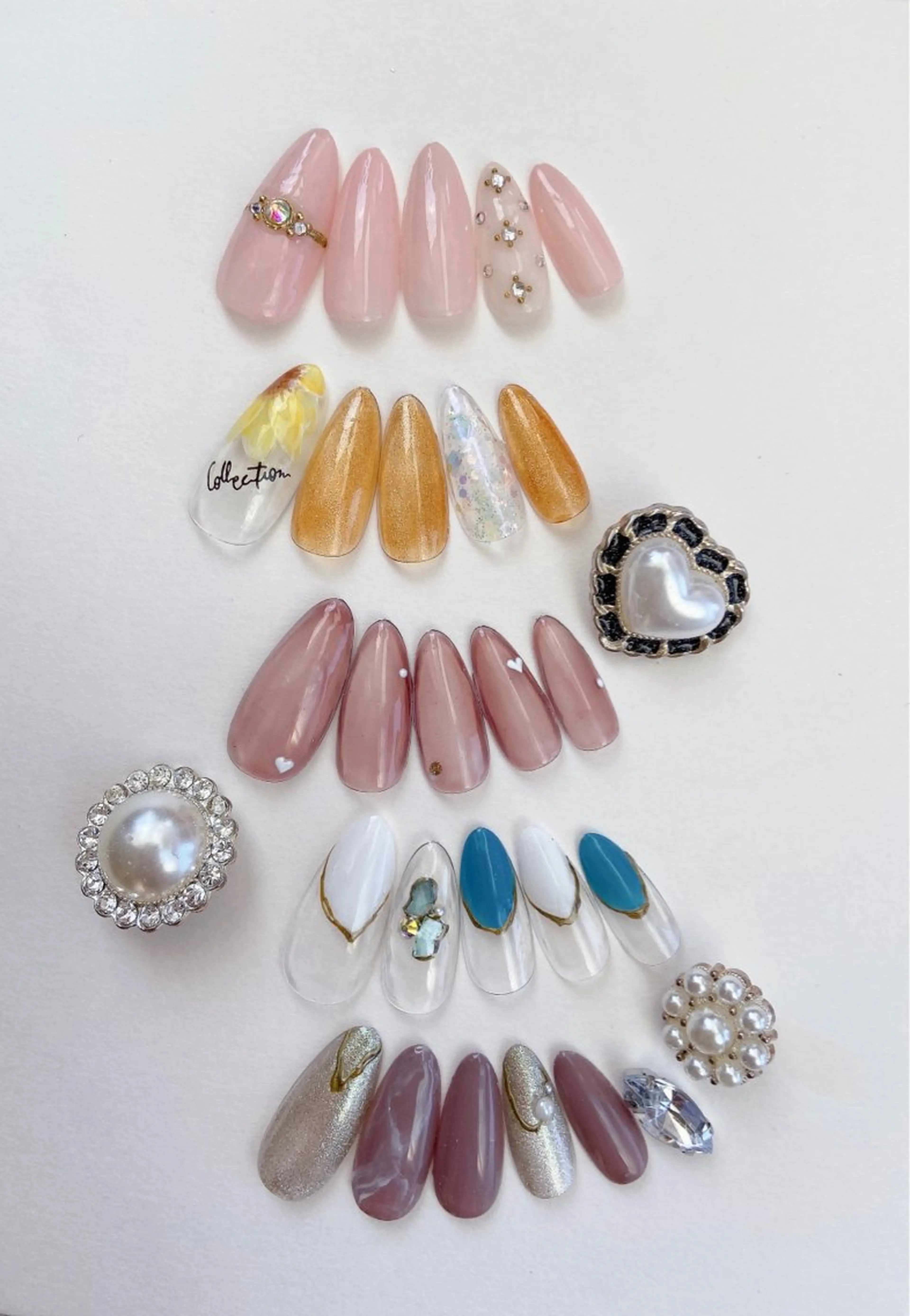 ネイル ジェルネイル オフィスネイル ワンカラーネイル パラジェル 夏ネイル 前田 りかのネイルデザイン