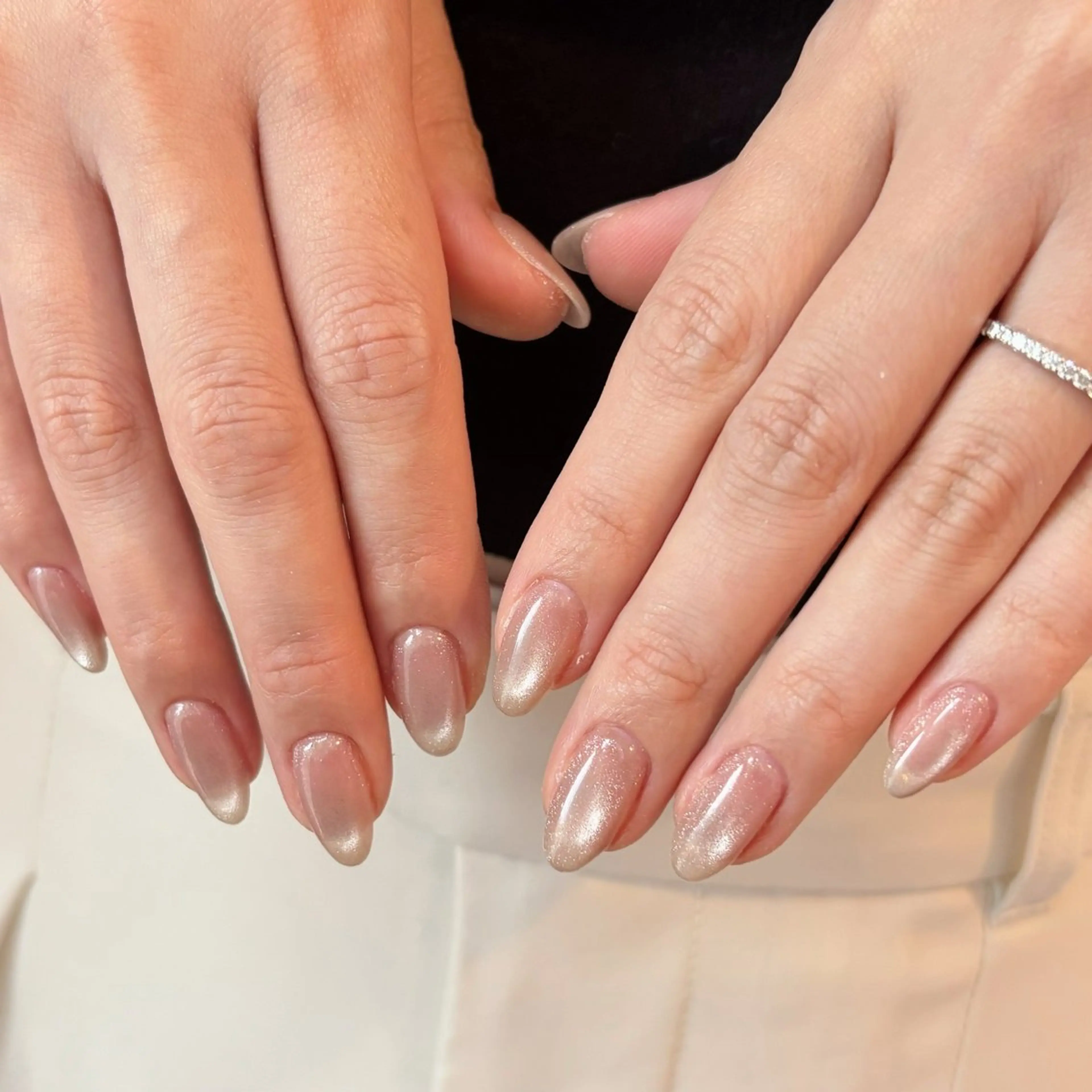 ネイル マグネットネイル マグネットワンカラー ワンカラーネイル I. AYANAのネイルデザイン