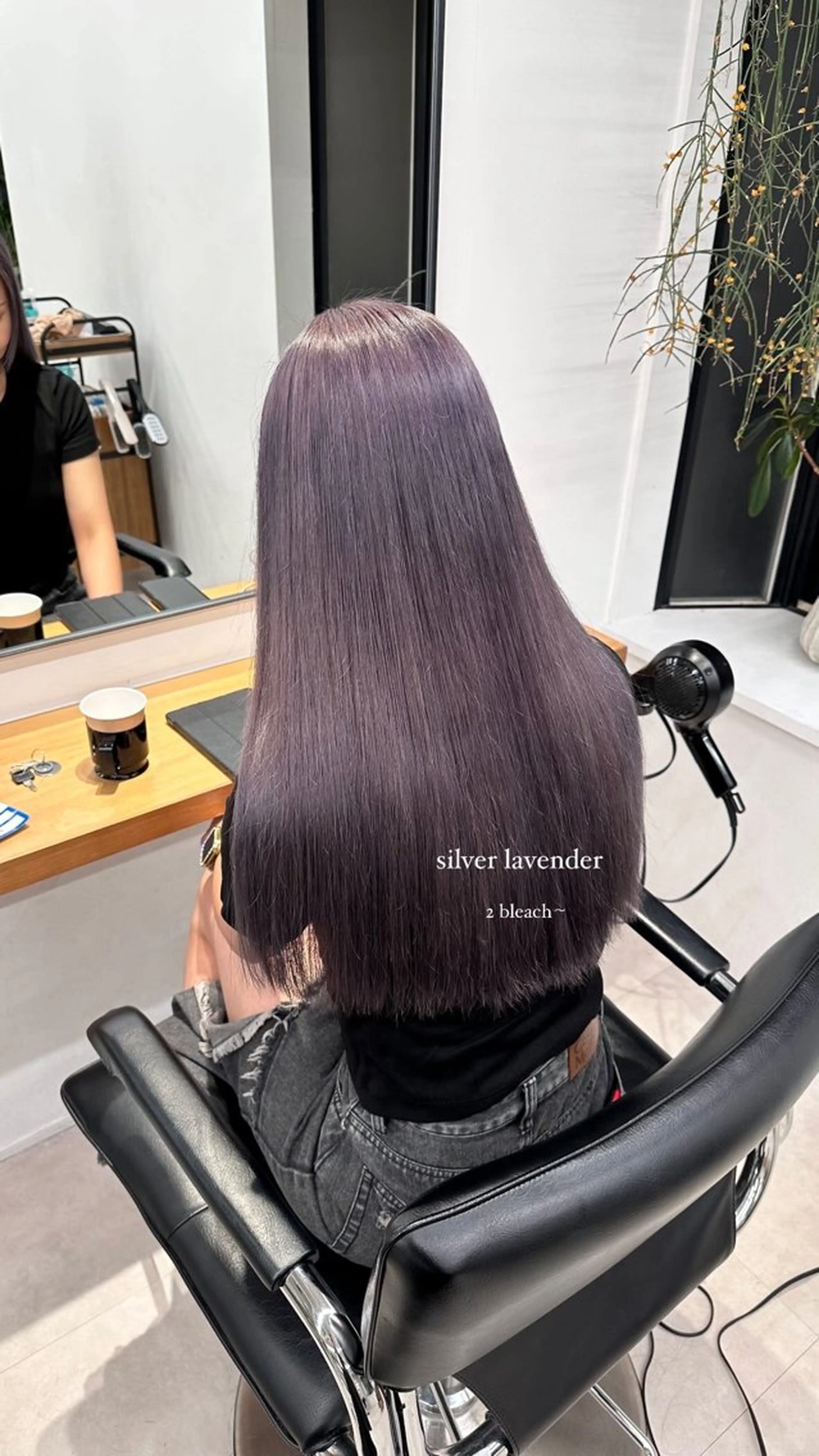 カット+ w color+オージュアクイックトリートメント付き(ケアブリーチ＋ケアカラー)🗿の写真