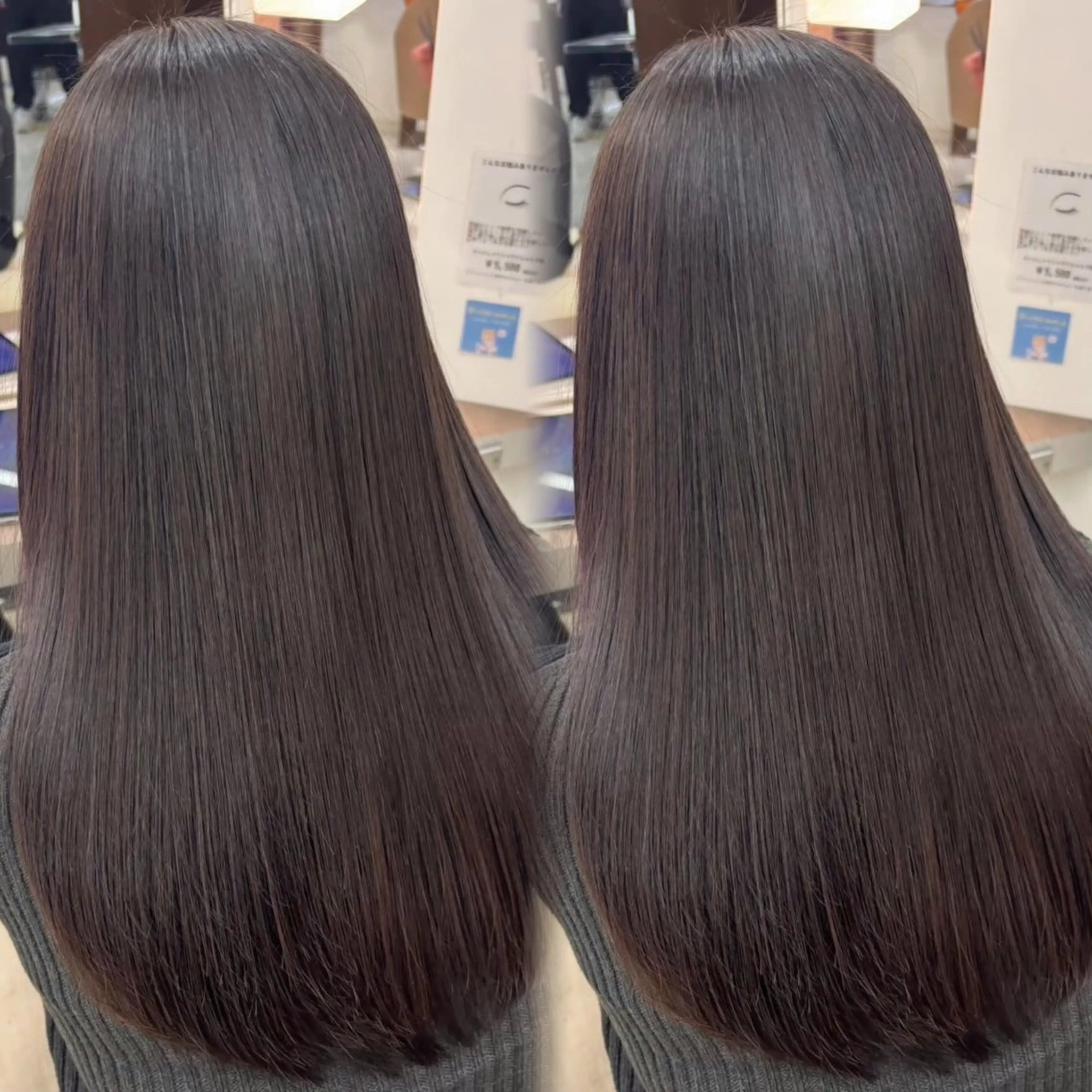 ロング カラー 透明感カラー ヘアカラー トリートメント 横浜 エクステ🎀/ カラー🌙┊︎もものヘアスタイル