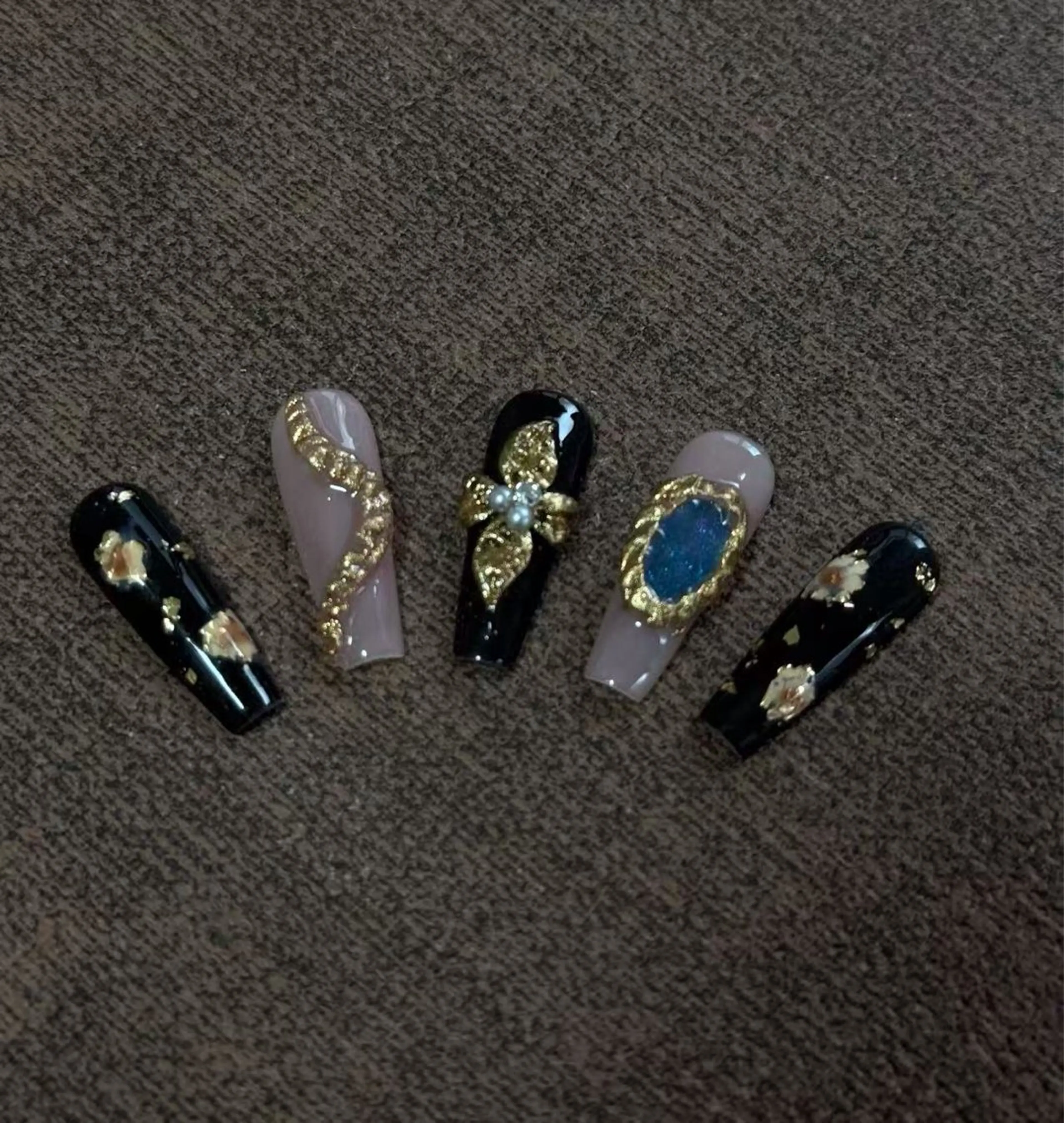 ネイル 持ち込み ハンドネイル 小 雨のネイルデザイン