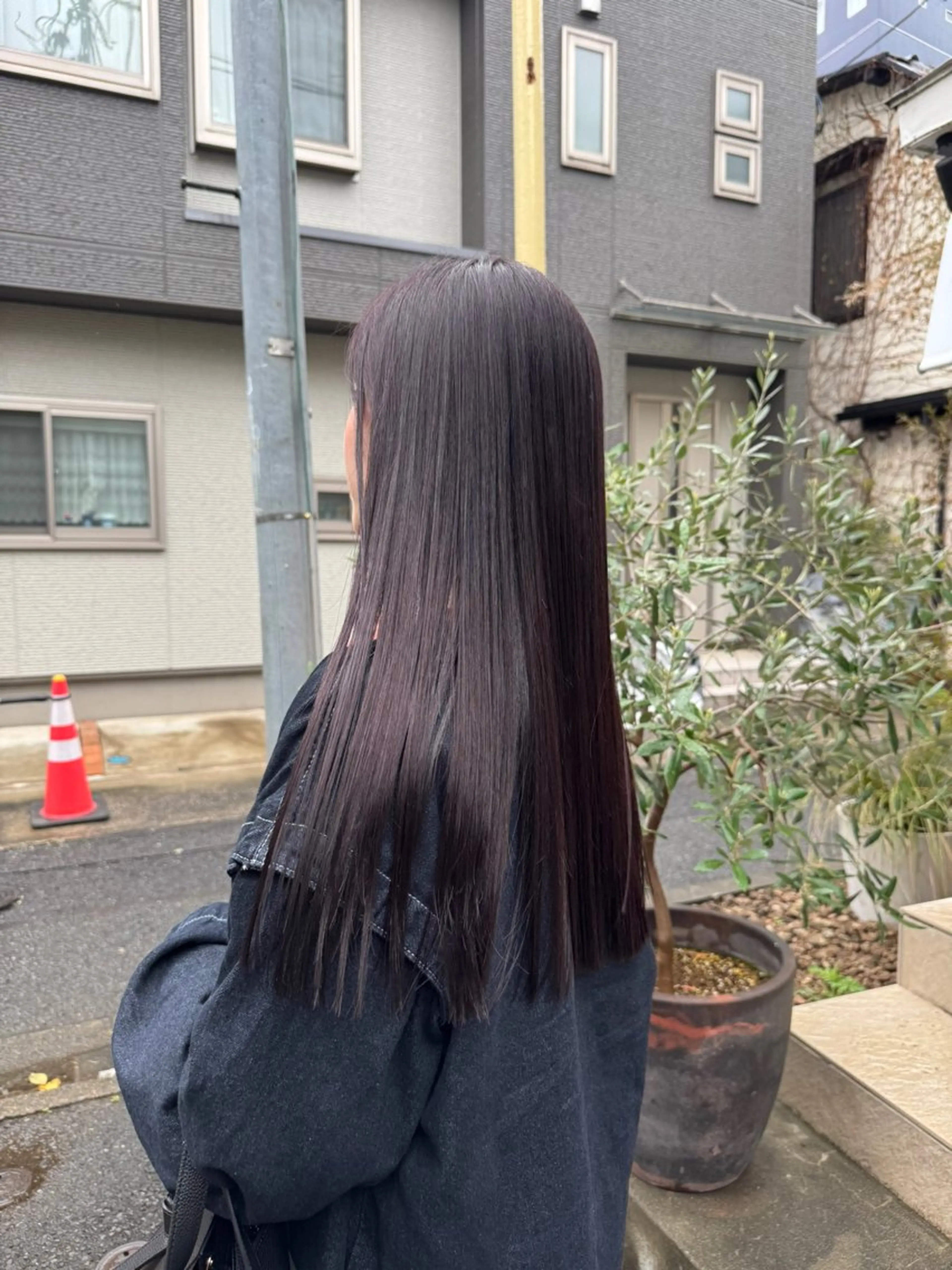 ロング カラー ブリーチ ケアカラー カット Lomalia 🤍🫧/makoのヘアスタイル