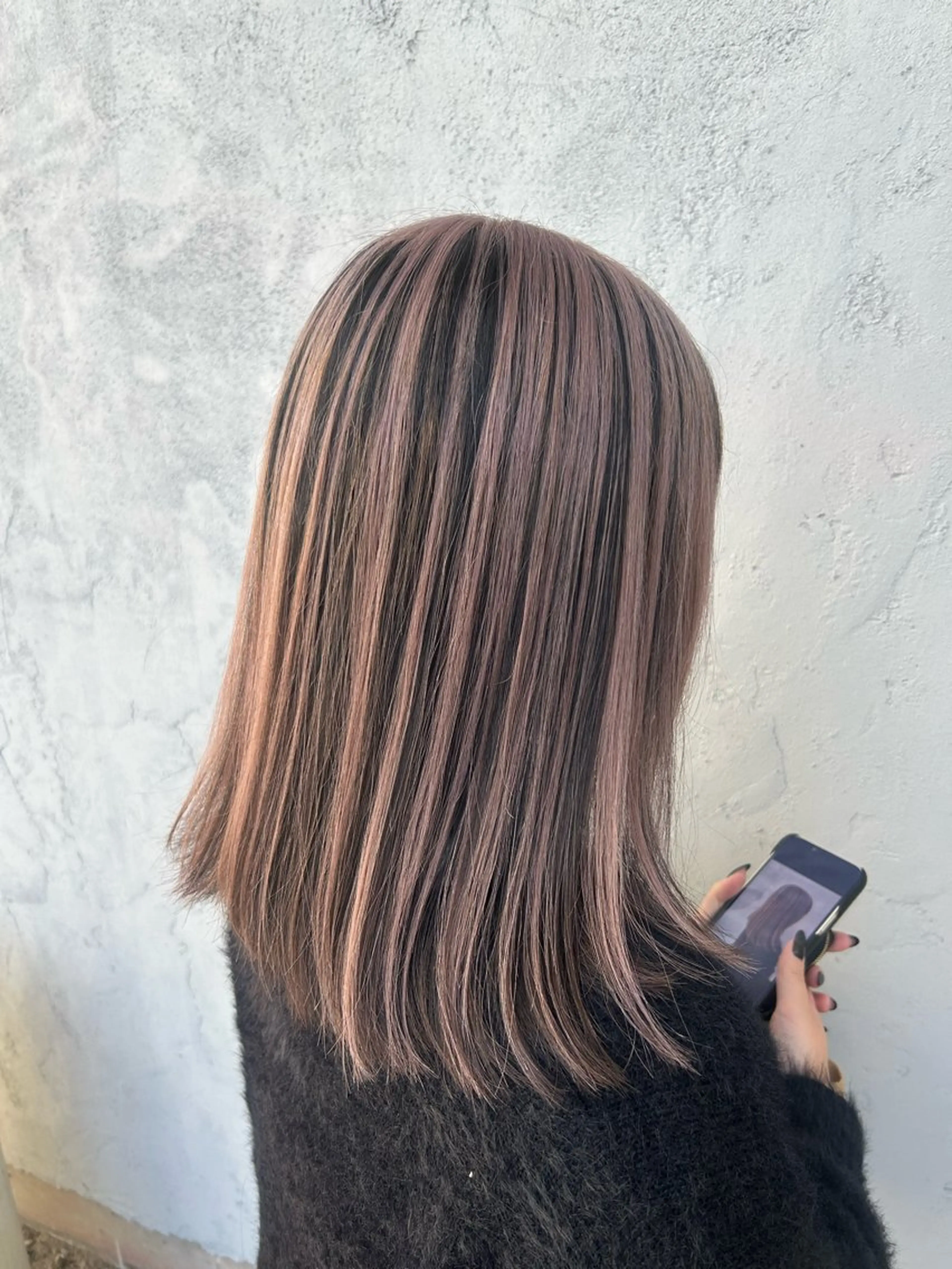 カラー 最高級エクステ /羽エクステ白石宇由のヘアスタイル