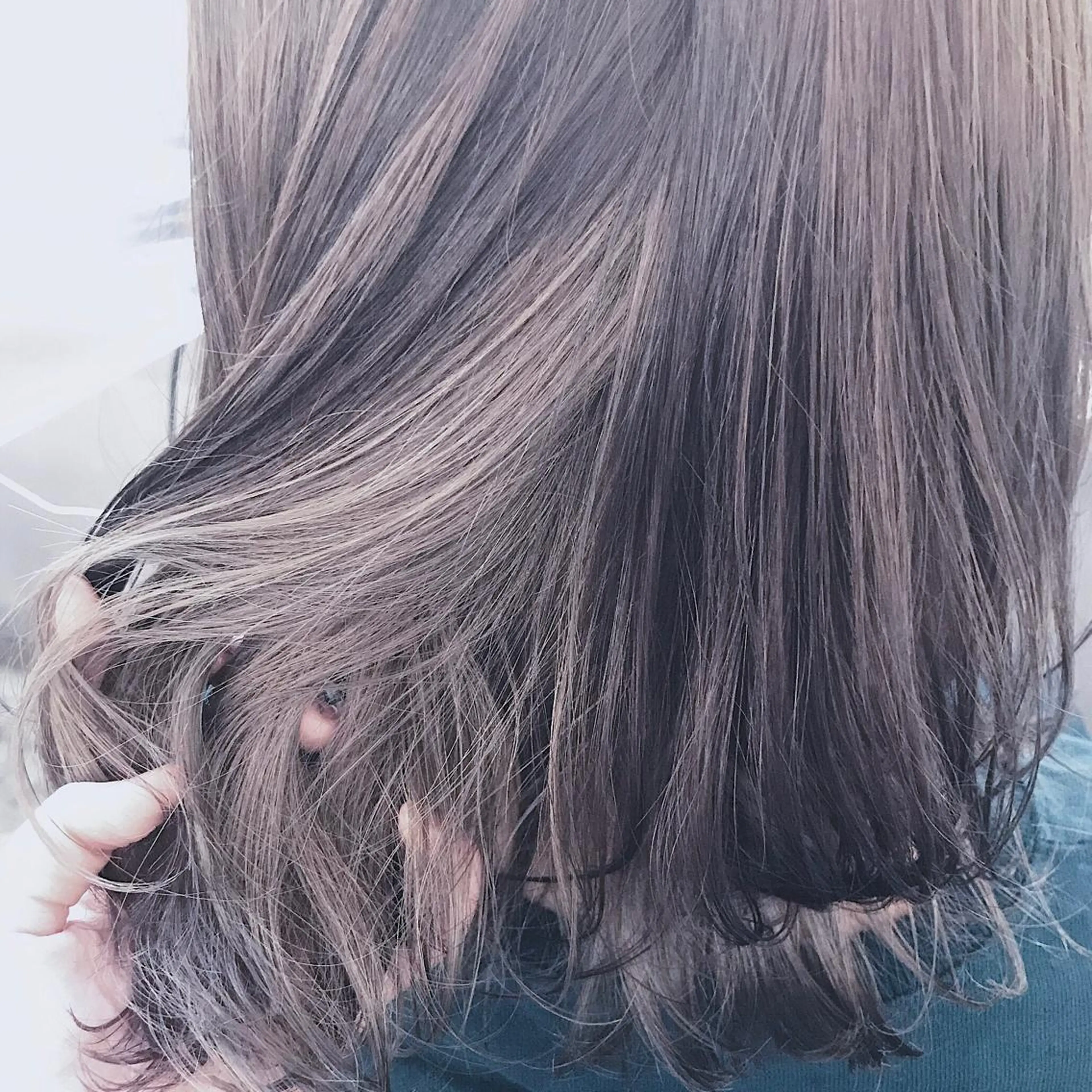 ミディアム カラー ヘアアレンジ カット ヘアカラー 伊藤 華紀ᵕ̈*のヘアスタイル