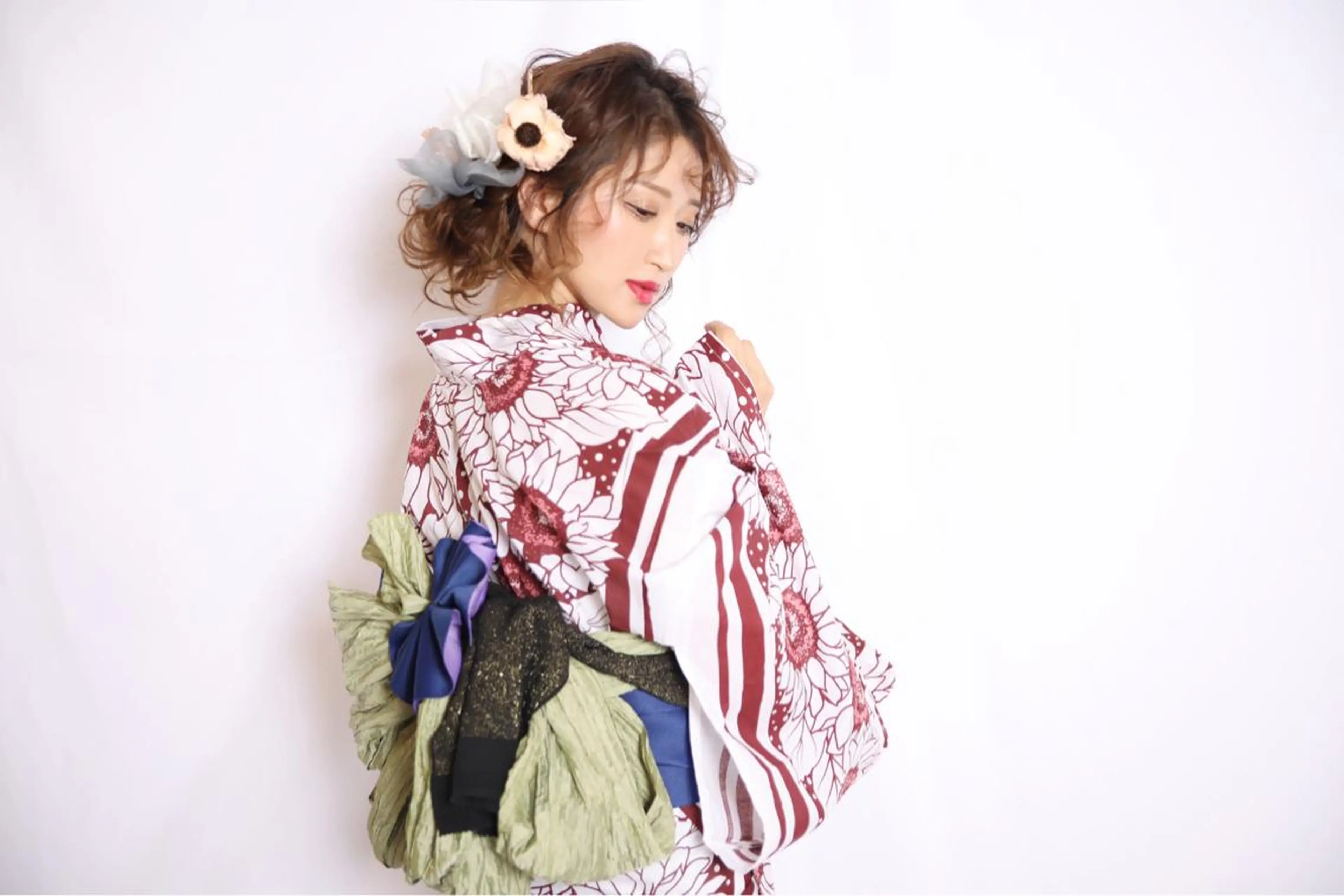 ヘアアレンジ 《カメレオン》 西田美輝のヘアスタイル