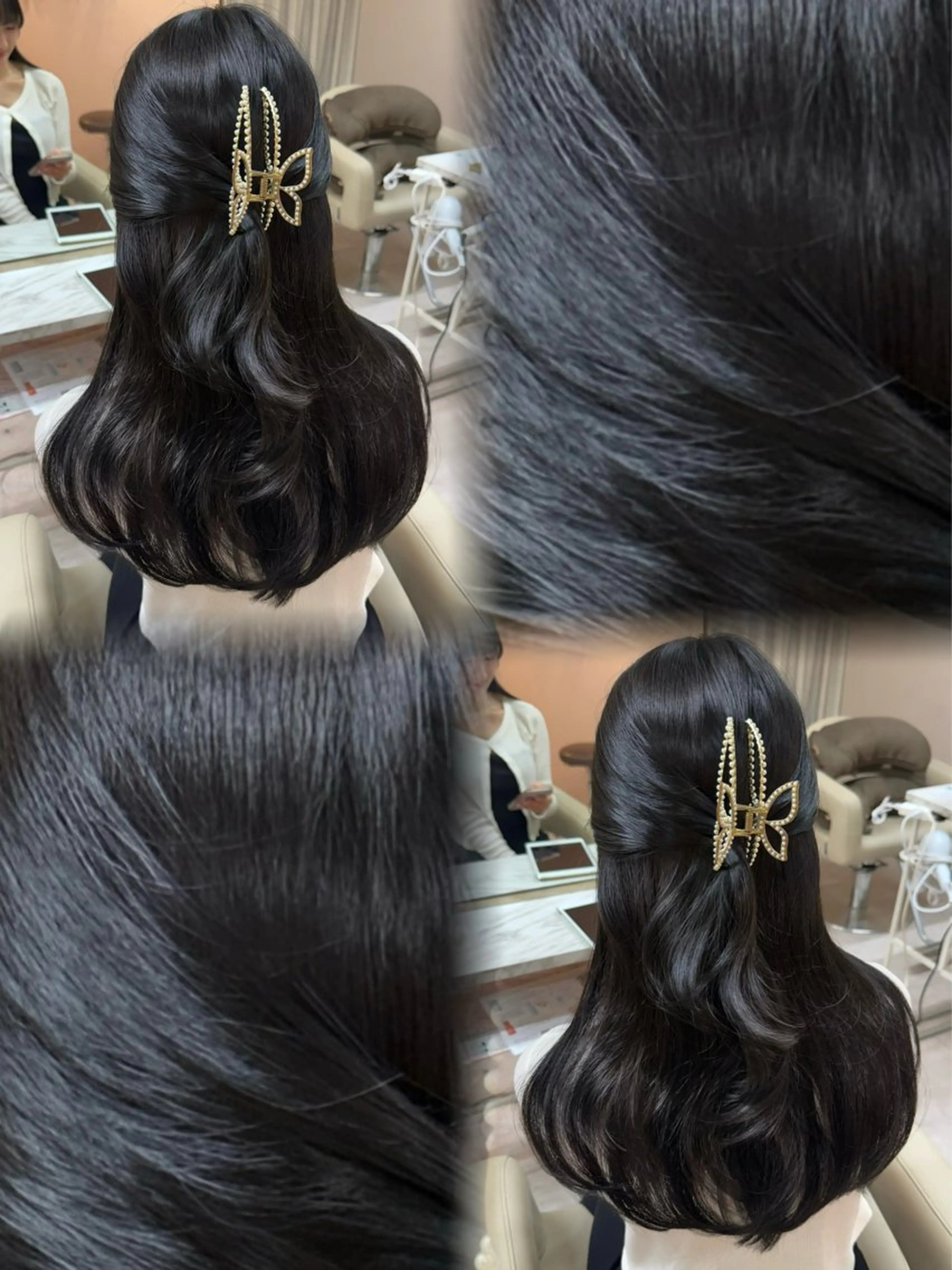 ロング カラー ♡韓国/レイヤー カット/Ayana♡のヘアスタイル