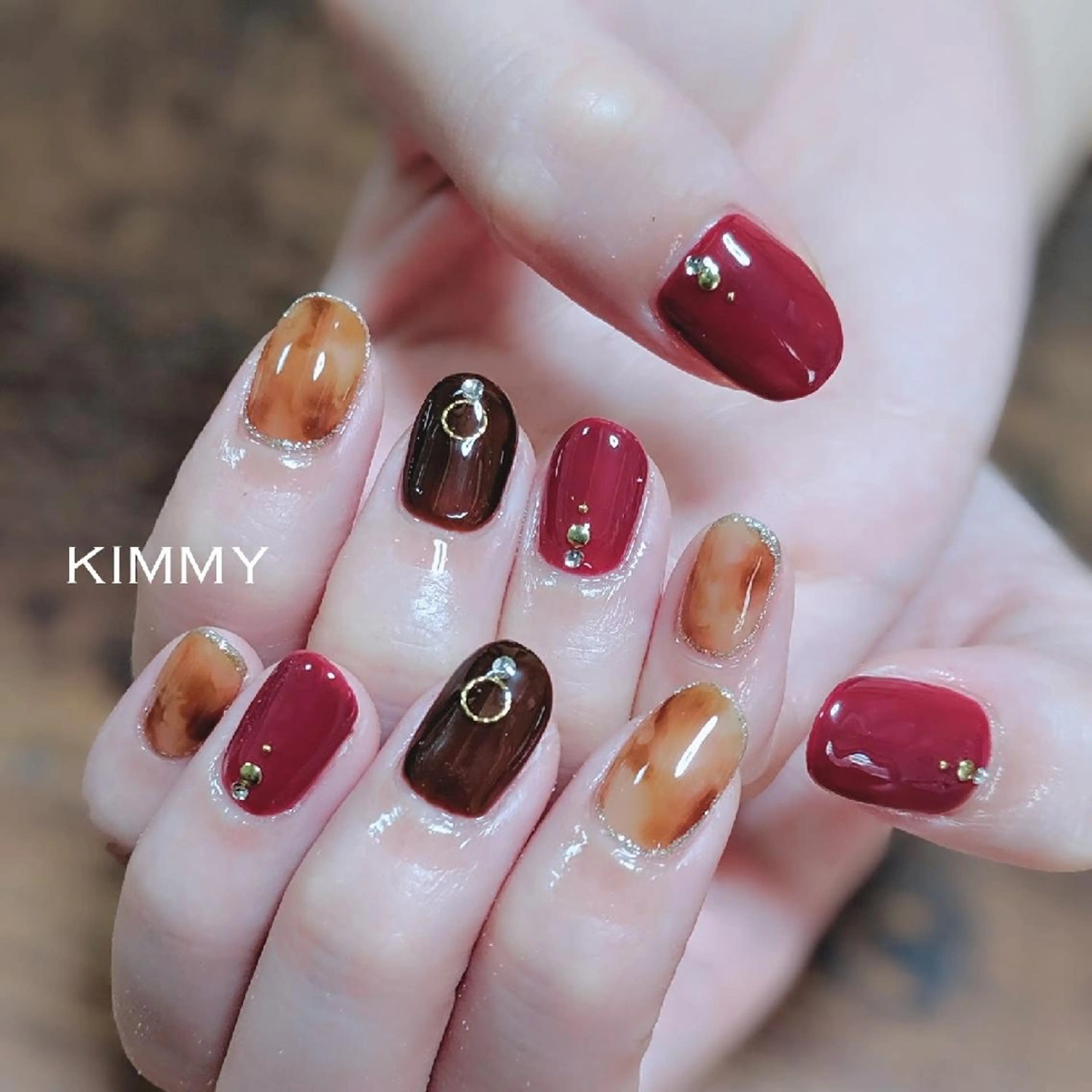 ネイル ハンドネイル kimmy nailsのネイルデザイン