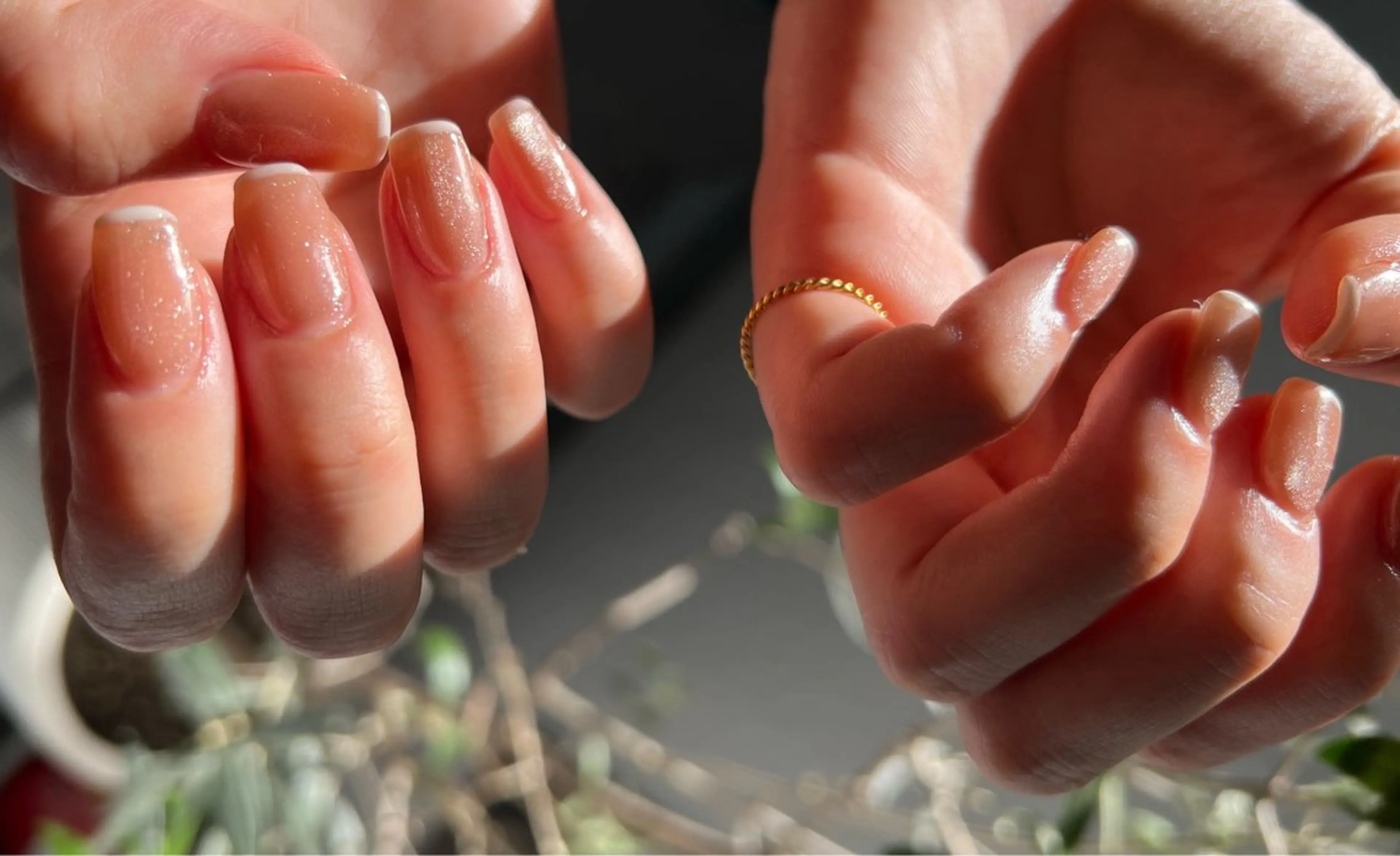 メンズ ネイル フレンチネイル マグネットネイル マグネットフレンチ ハンドネイル ヘアメイクネイリスト 💄💅hidemiのヘアスタイル