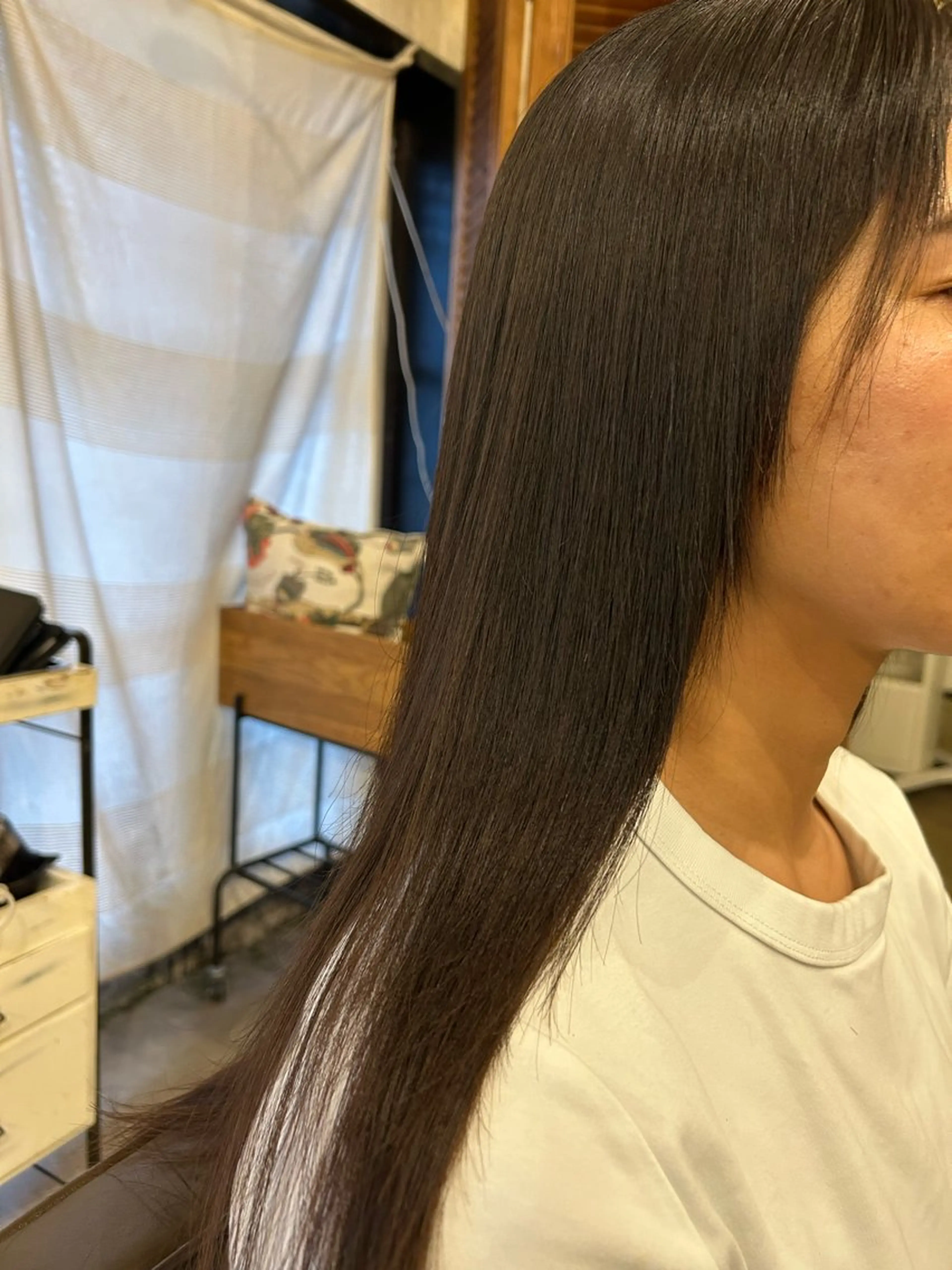 ロング 縮毛矯正 🫧 のぞみ🫧のヘアスタイル