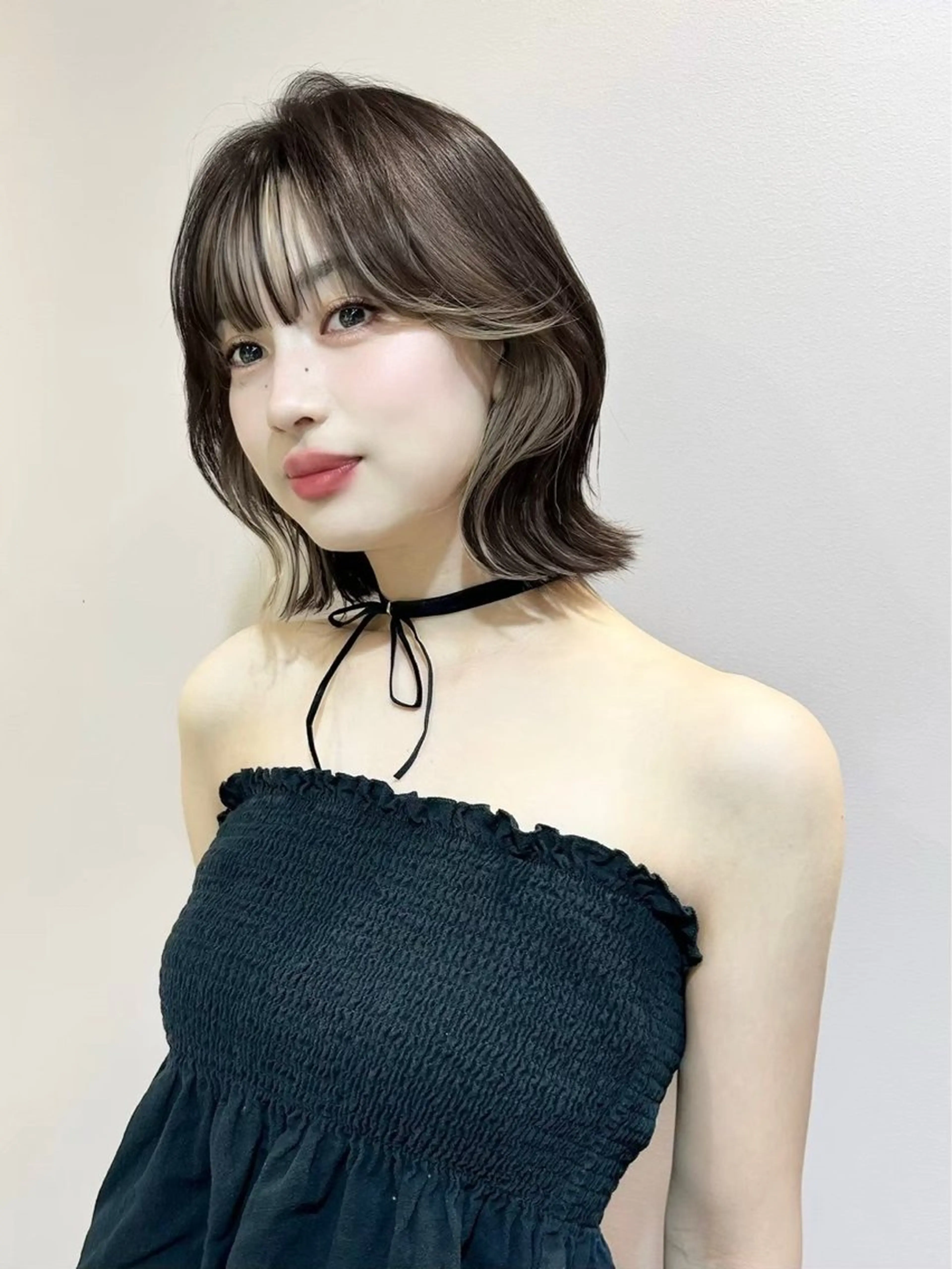 ショート 大宮🤍縮毛矯正 レイヤー🪽なるのヘアスタイル