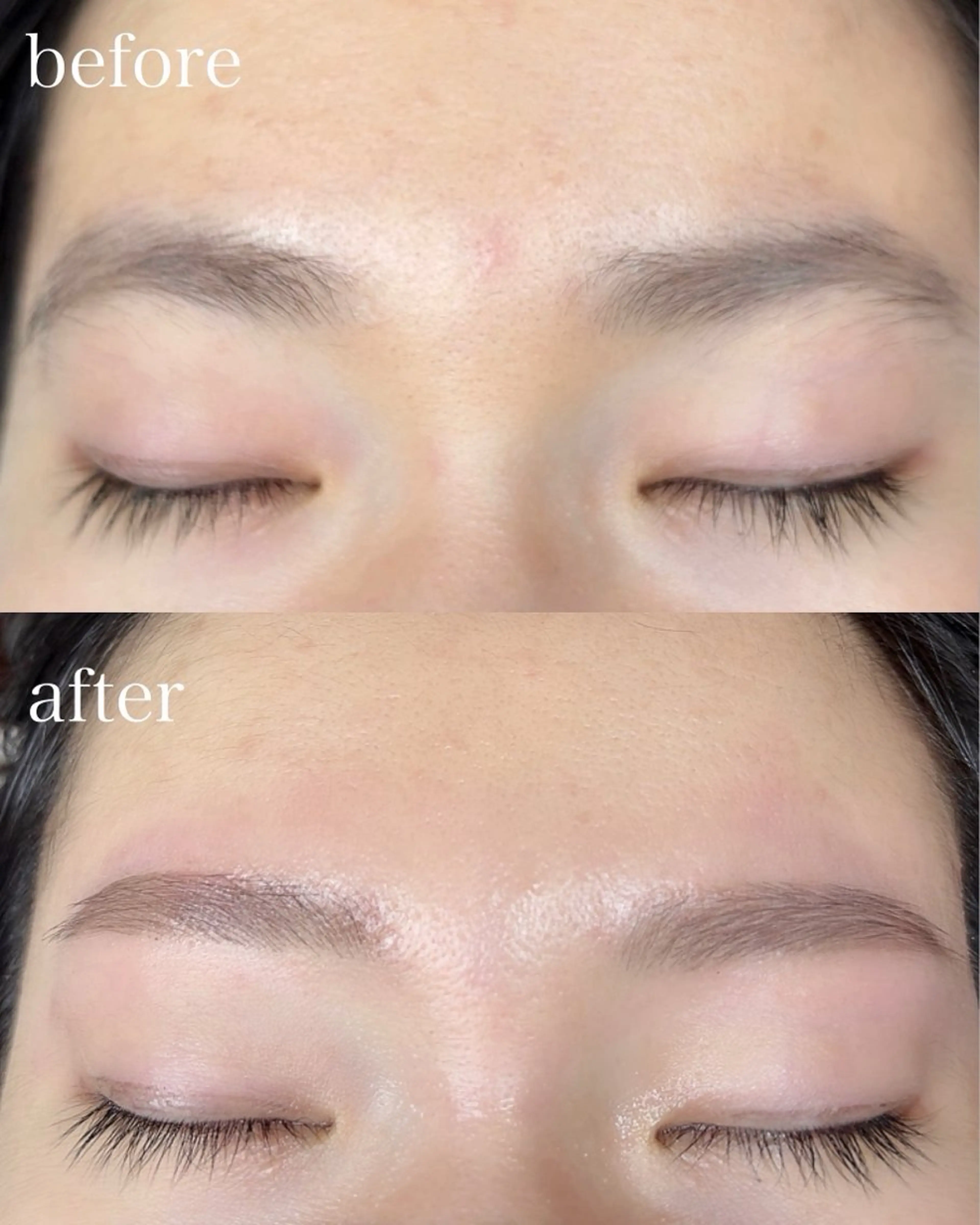 アイブロウ 眉毛ワックス脱毛 VERRY. NAKANOのマツエク・マツパデザイン