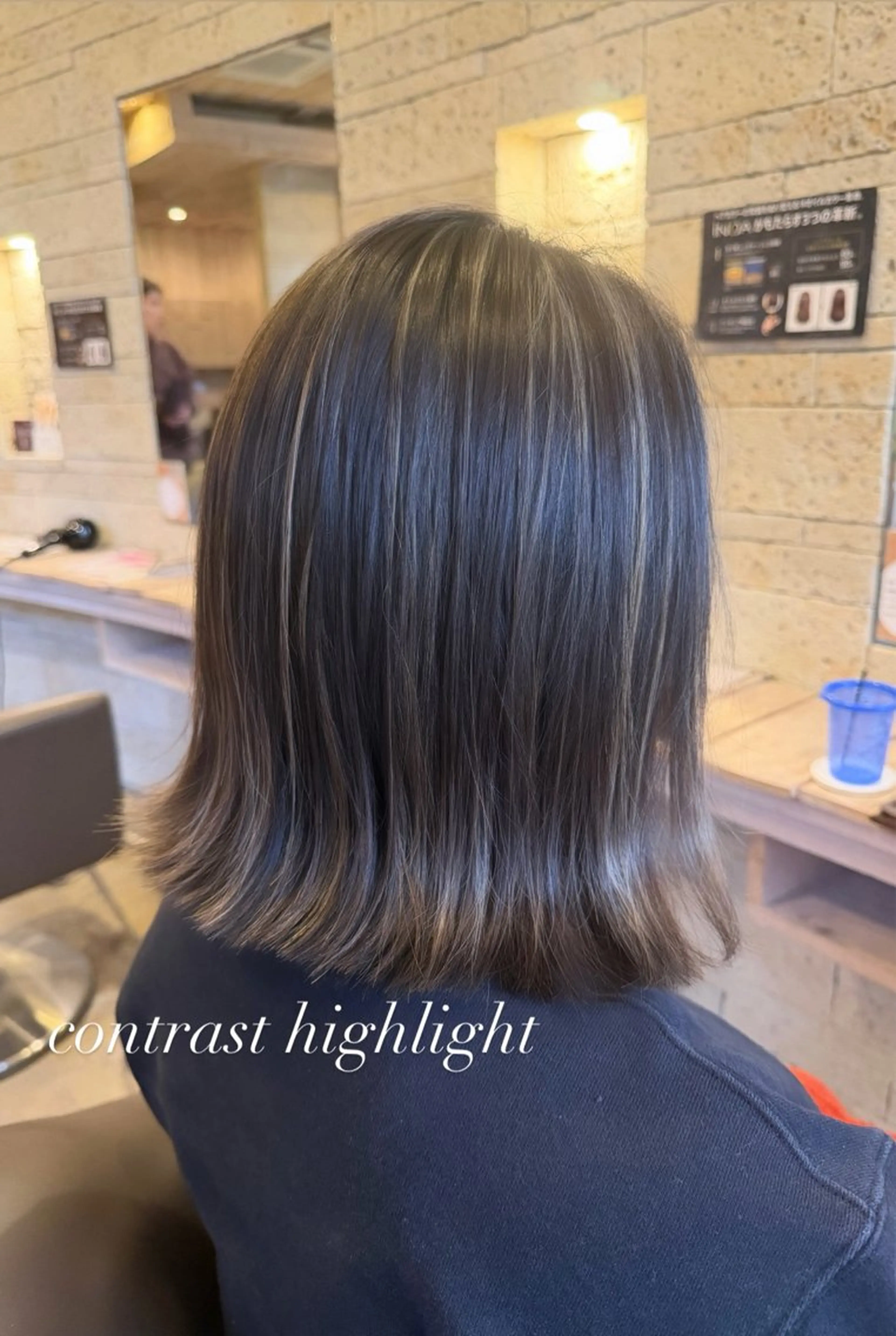 ショート カラー ブリーチ ハイライトカラー ハイライト 艶カラー/メンズ パーマ/伊藤愛麻のヘアスタイル