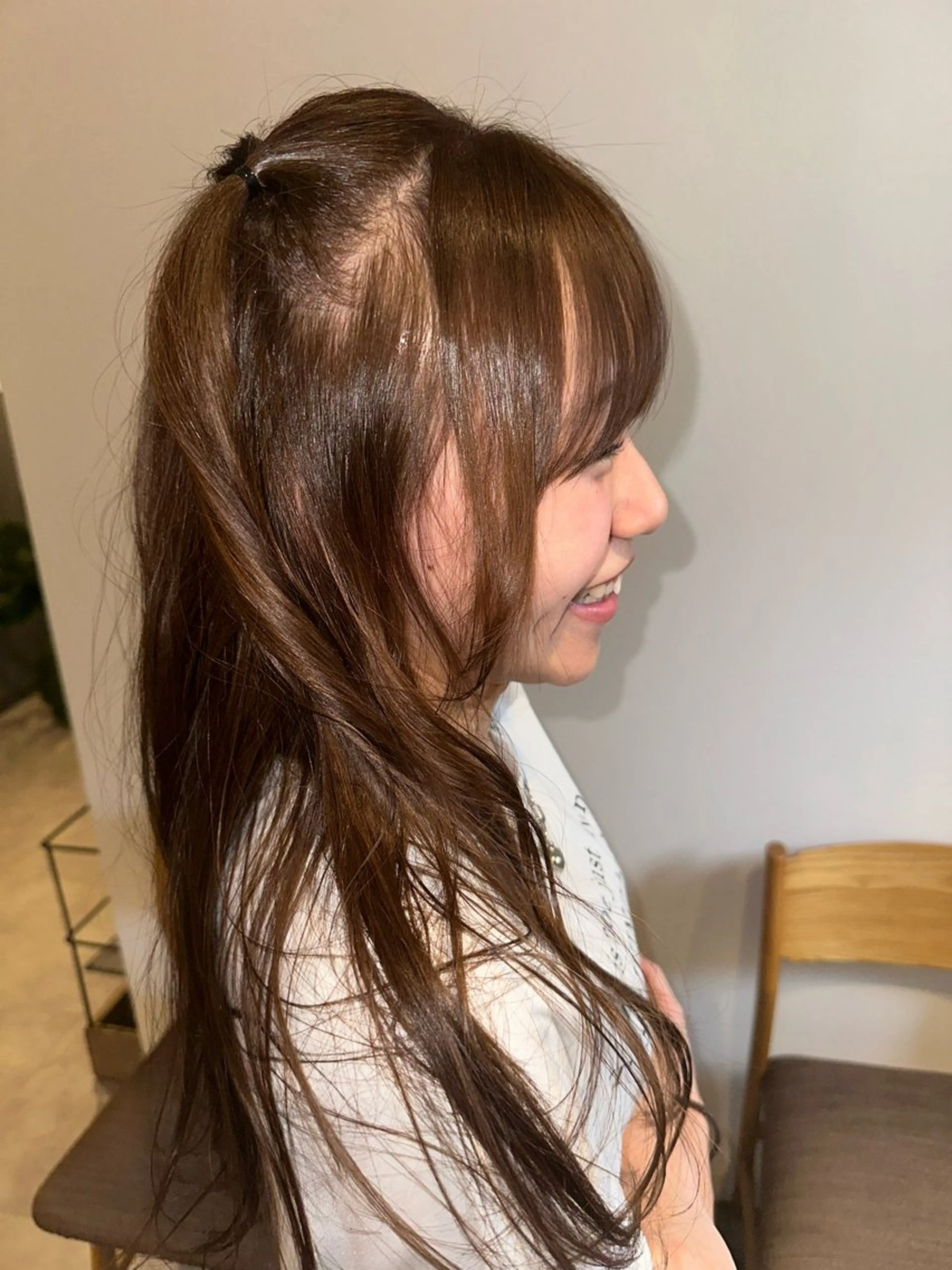 ロング カラー りせ 🧸𖤐久米川のヘアスタイル