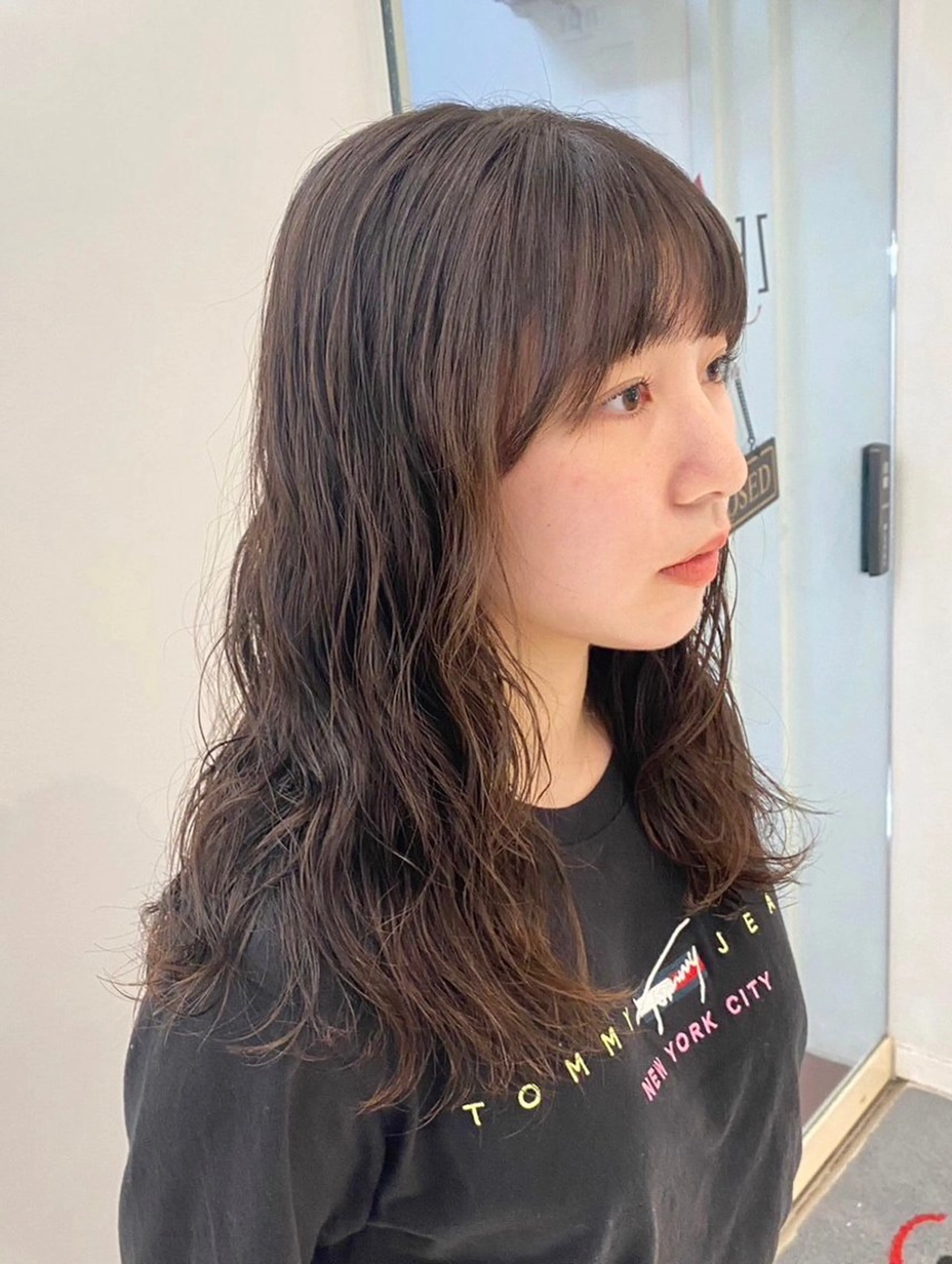 ロング パーマ 縮毛矯正 カット パーマ トリートメント デジタルパーマ 🌀ボブ　萩原　龍のヘアスタイル