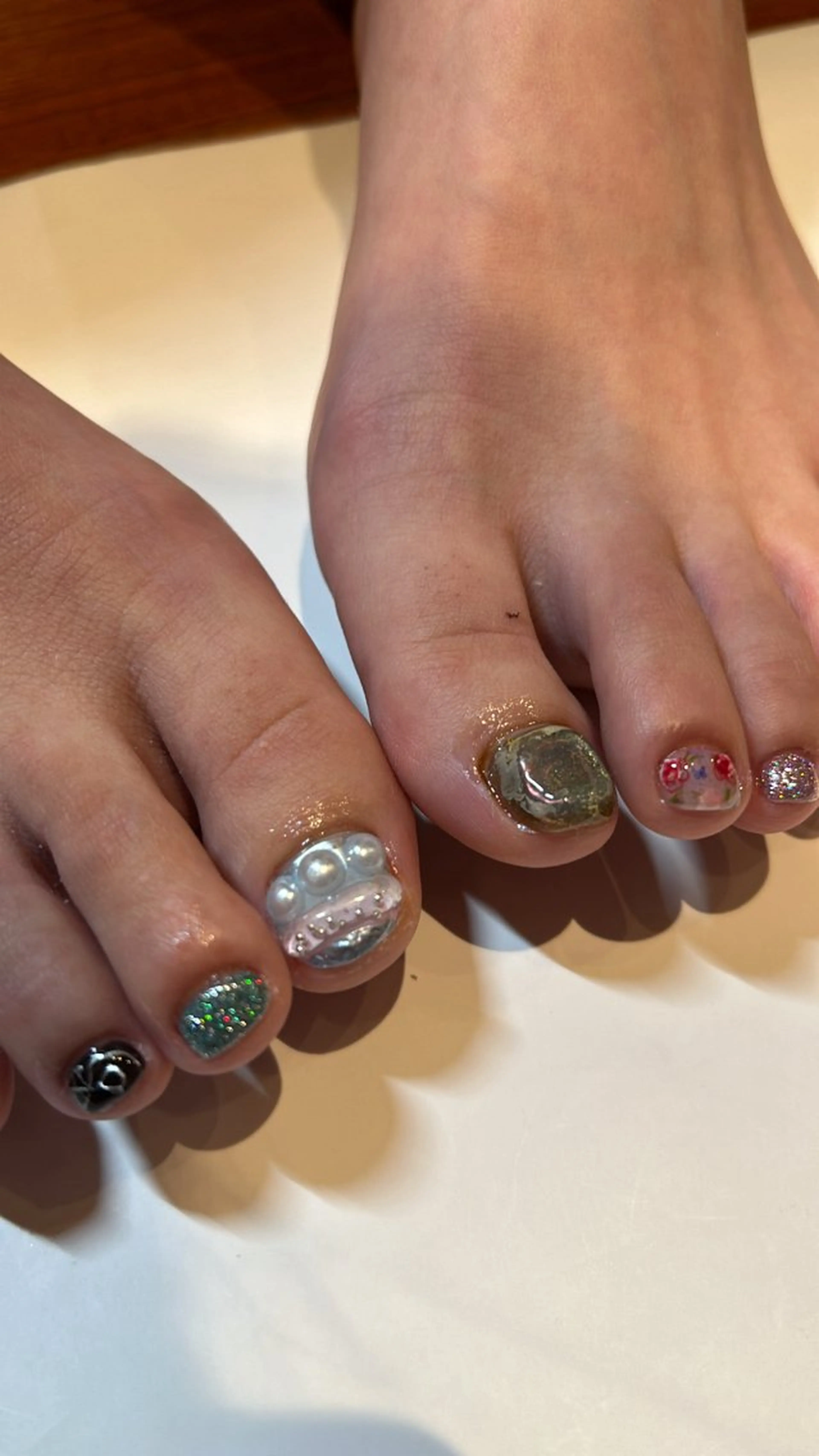 ネイル フットネイル nail salon Manonのネイルデザイン