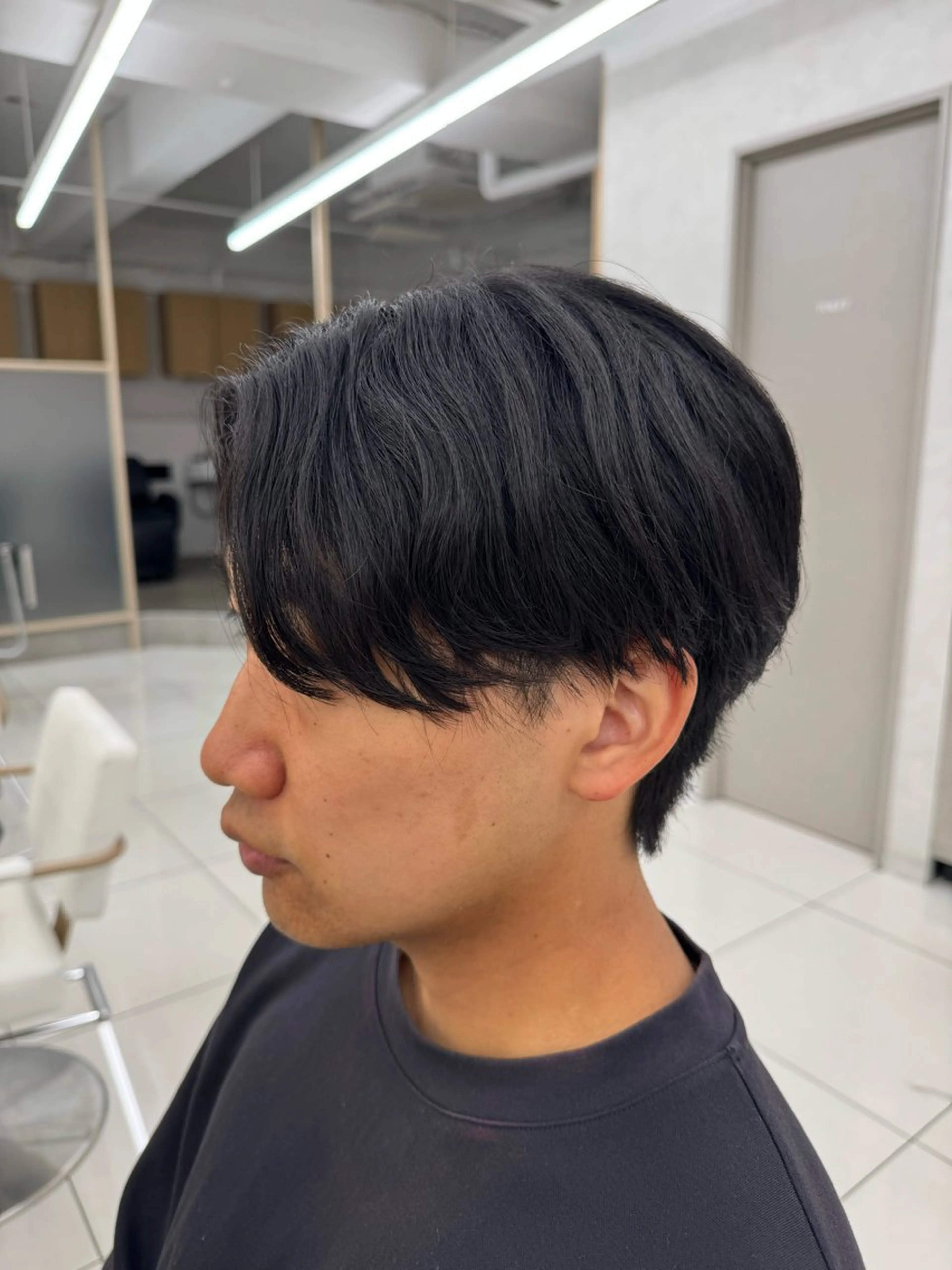 メンズ 韓国レイヤー/ 顔まわり/西野和裕のヘアスタイル