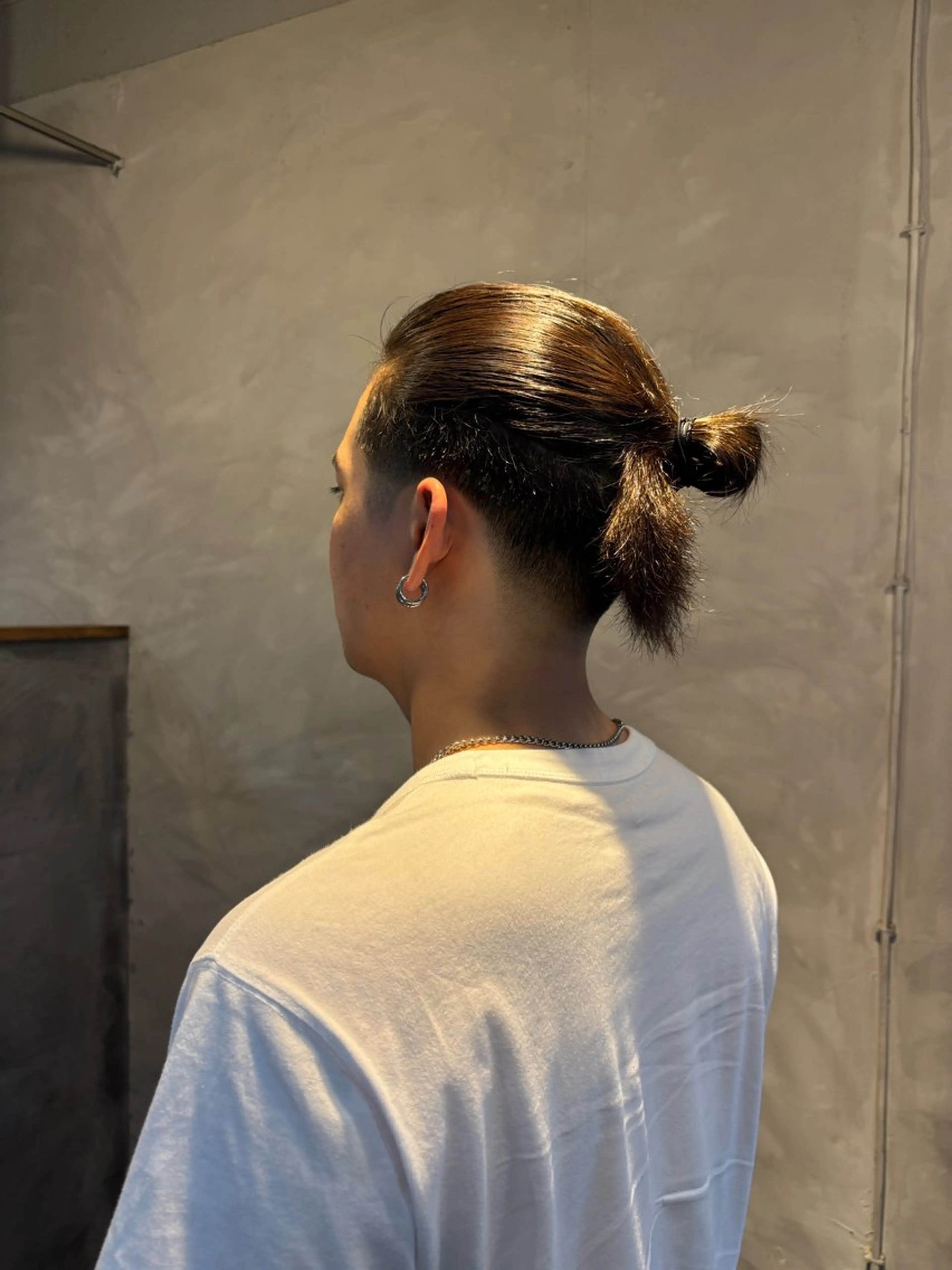 メンズ フェードカット スキンフェード 刈り上げ 外山 一樹のヘアスタイル