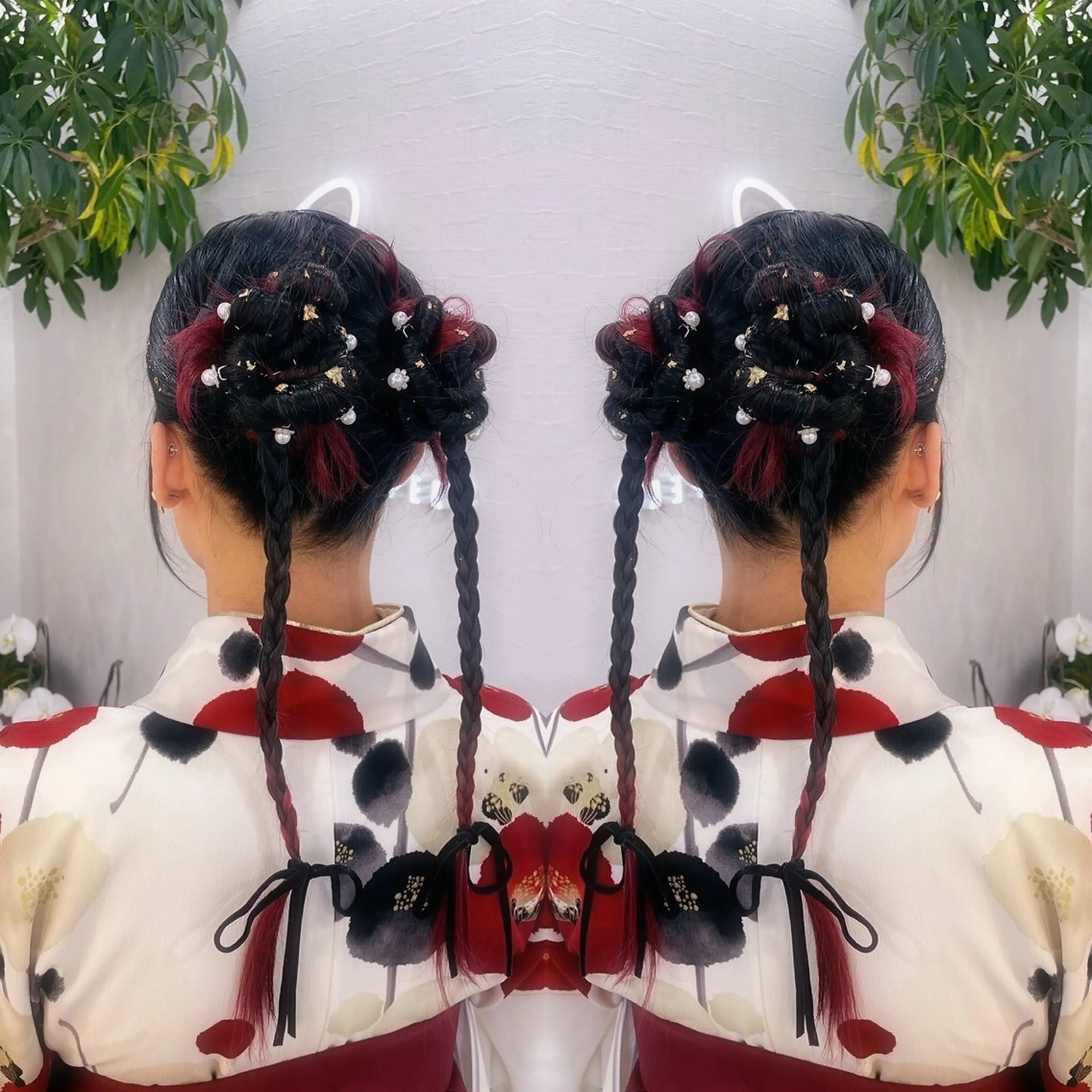 ヘアアレンジ ヘアセット 🤍AIRA🤍のヘアスタイル