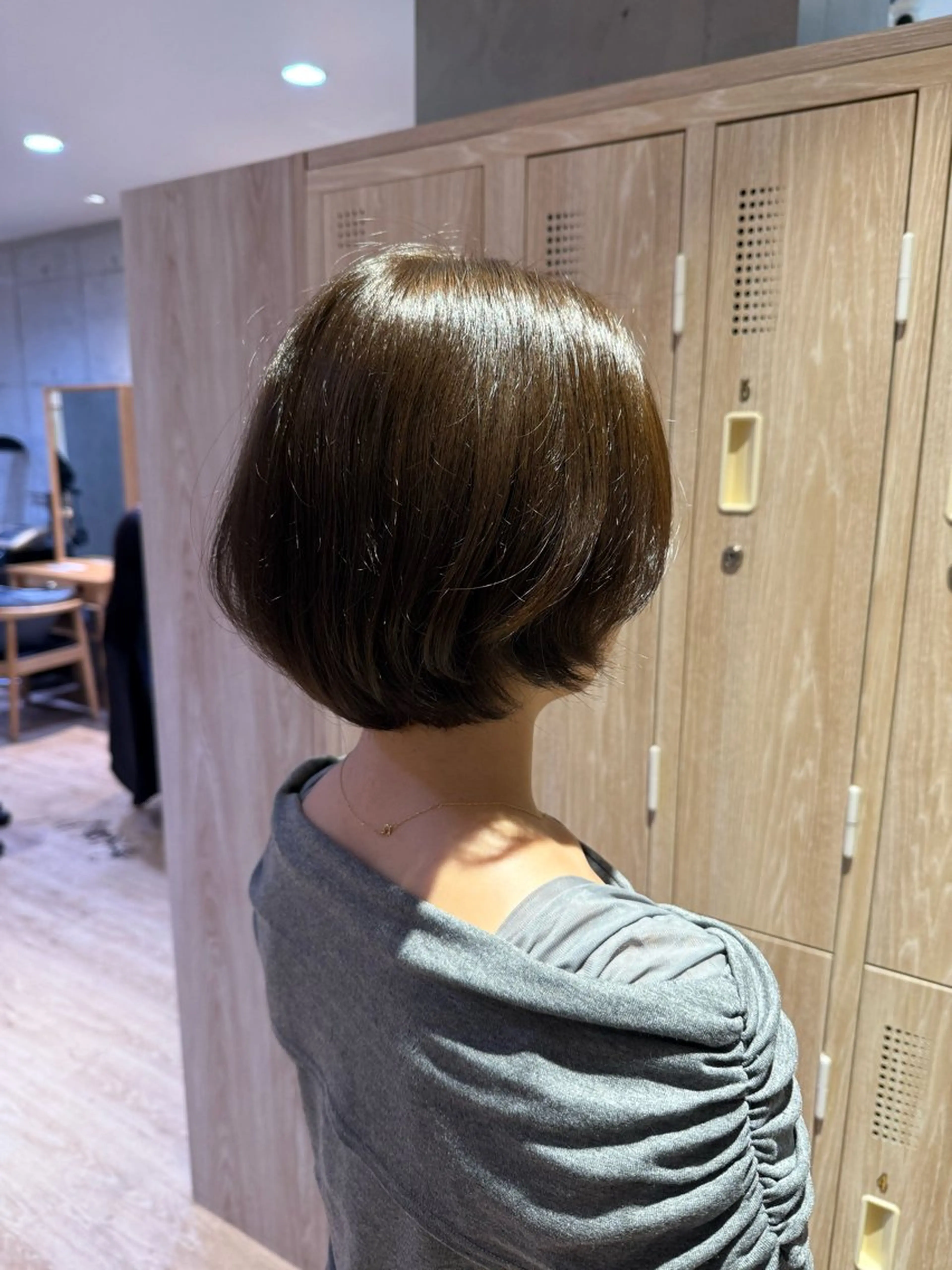 カラー ベージュカラー オリーブベージュ ヘアカラー 🫧  Say. きうち ななみ 🫧のヘアスタイル