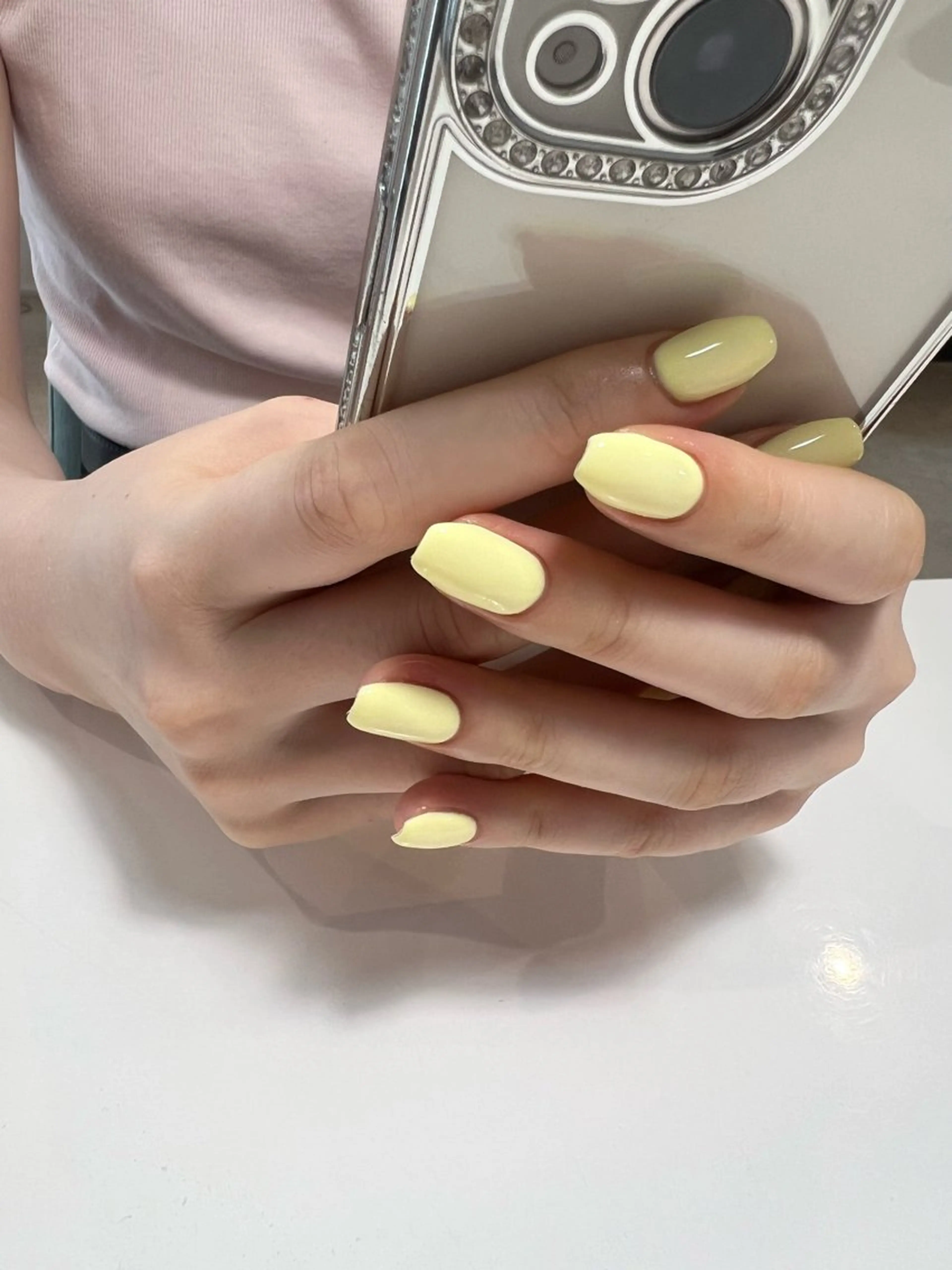 ネイル 黄色 yomu nail yuumiのネイルデザイン