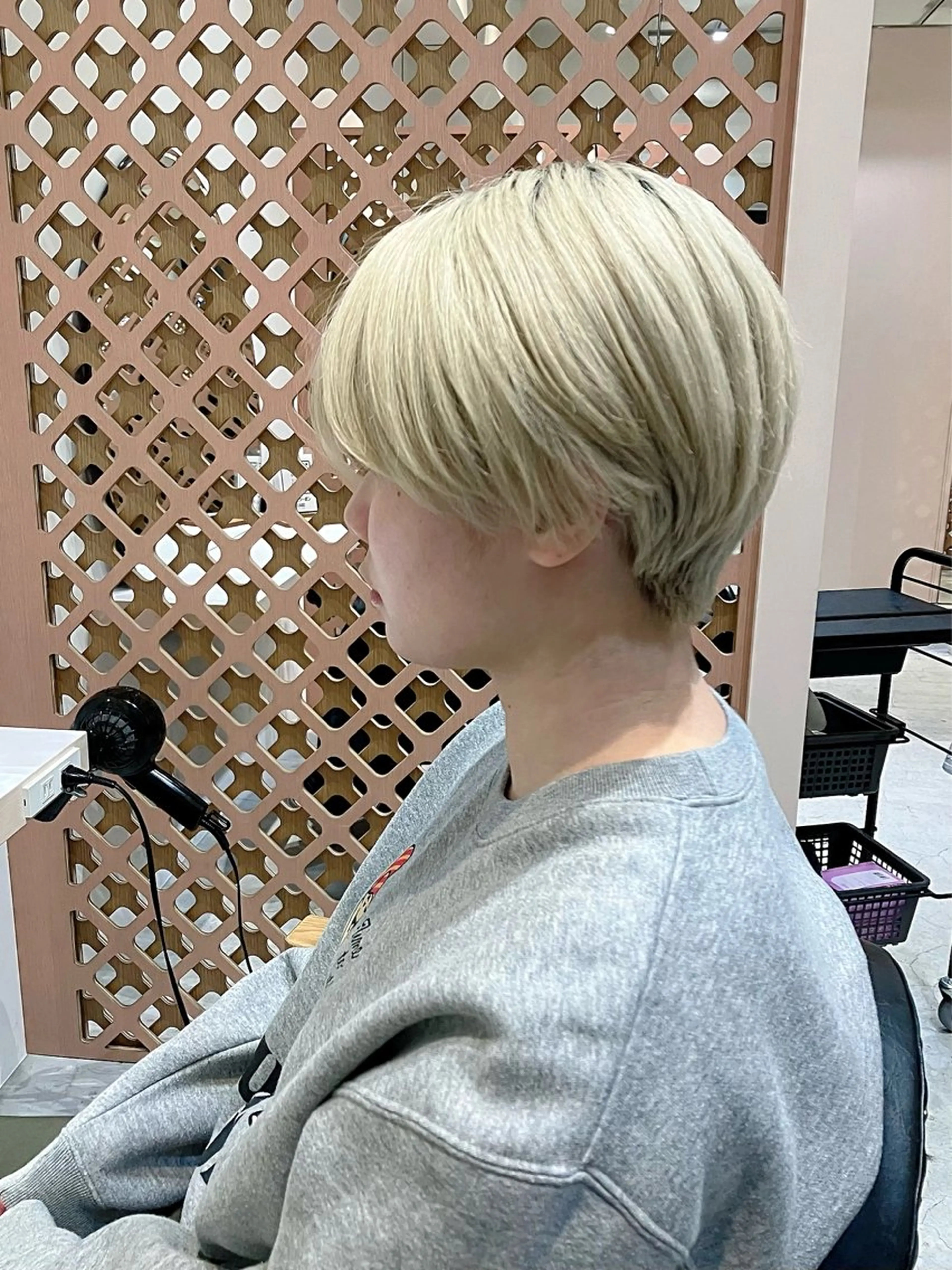 ショート カラー ショートヘア カット ヘアカラー 川間 将彦のヘアスタイル