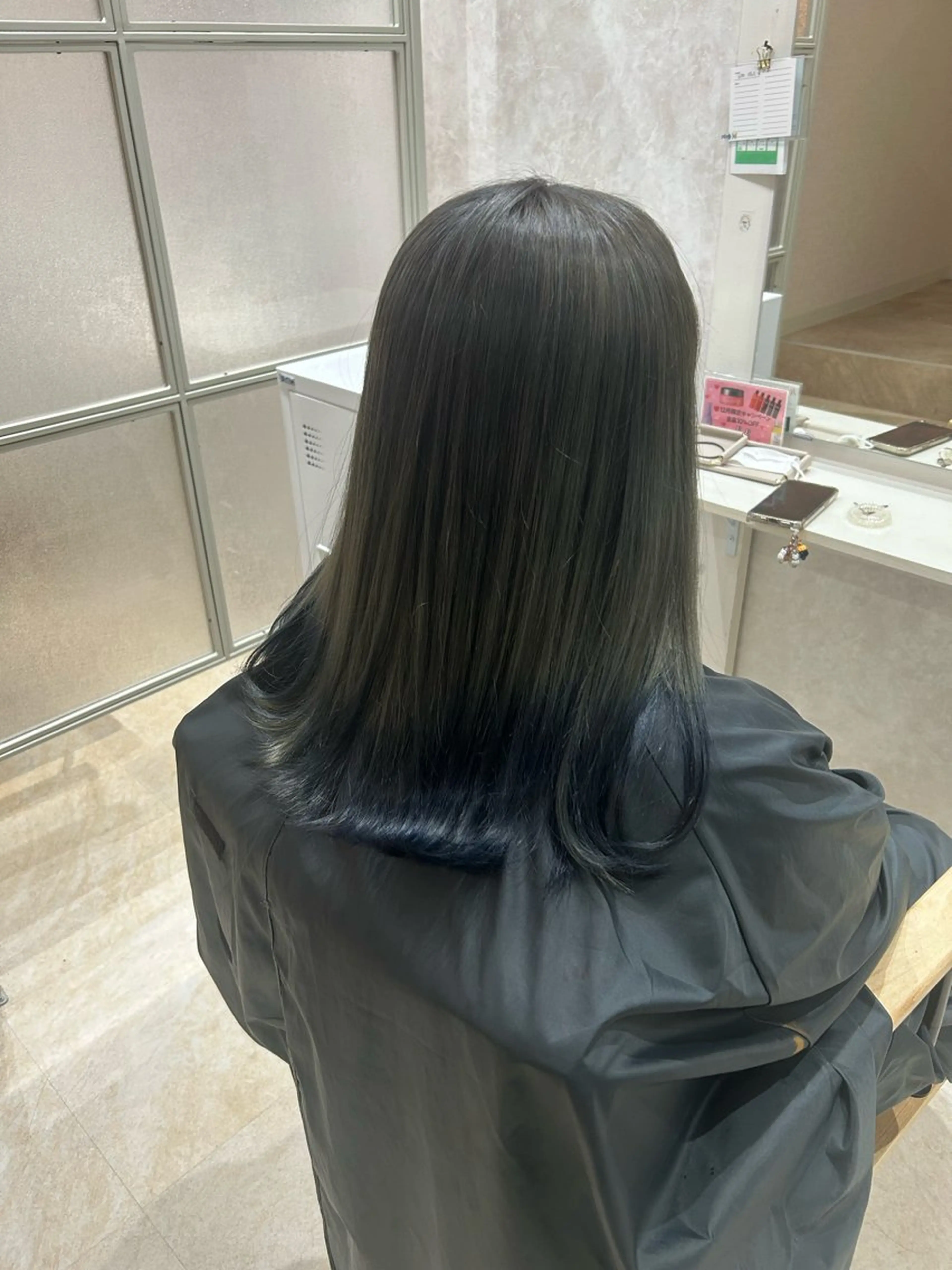 ミディアム カラー 💙まこと💙艶 カラー(Rico)のヘアスタイル