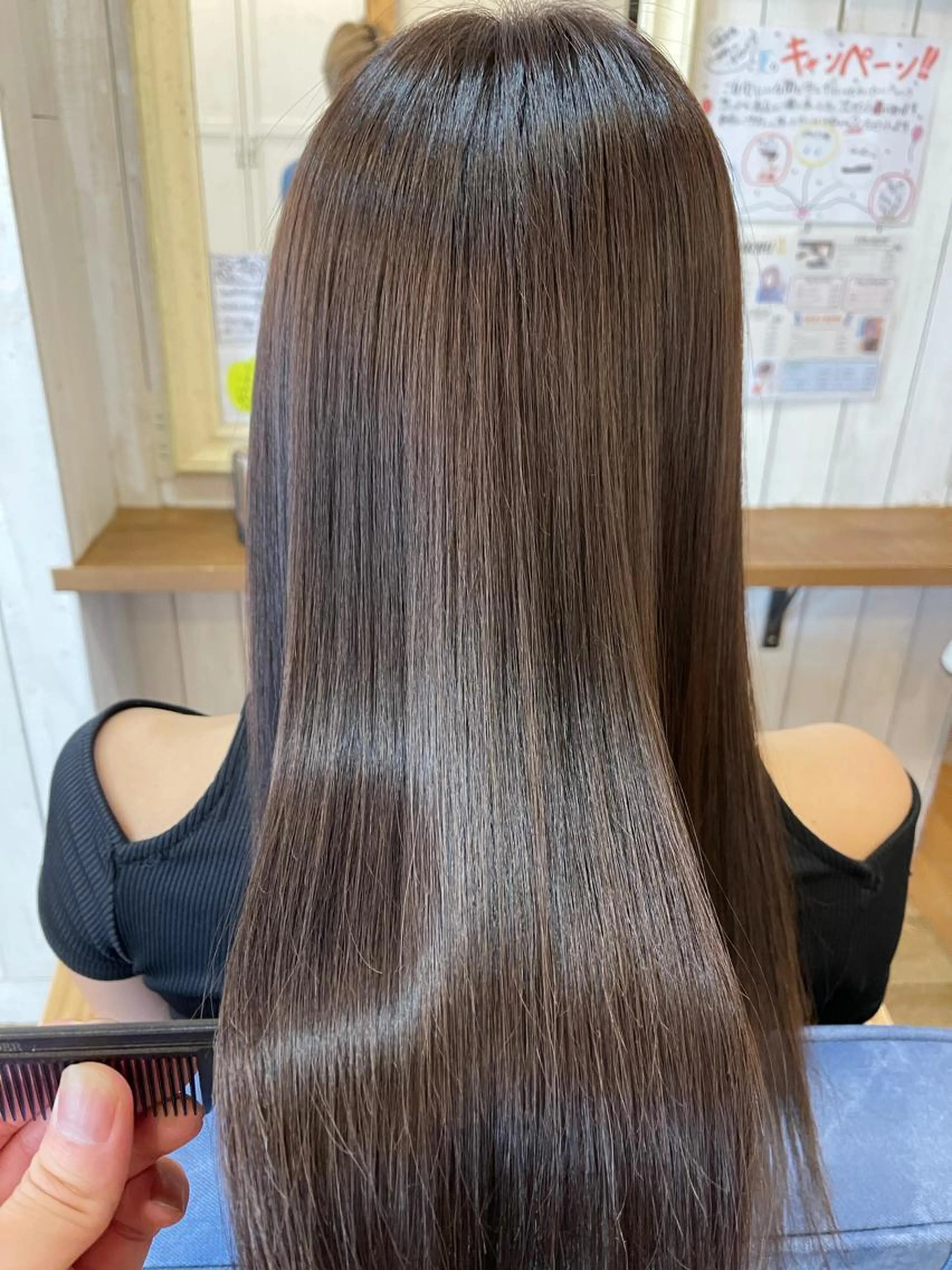 超高濃度水素ケア+シャンプーブローの写真