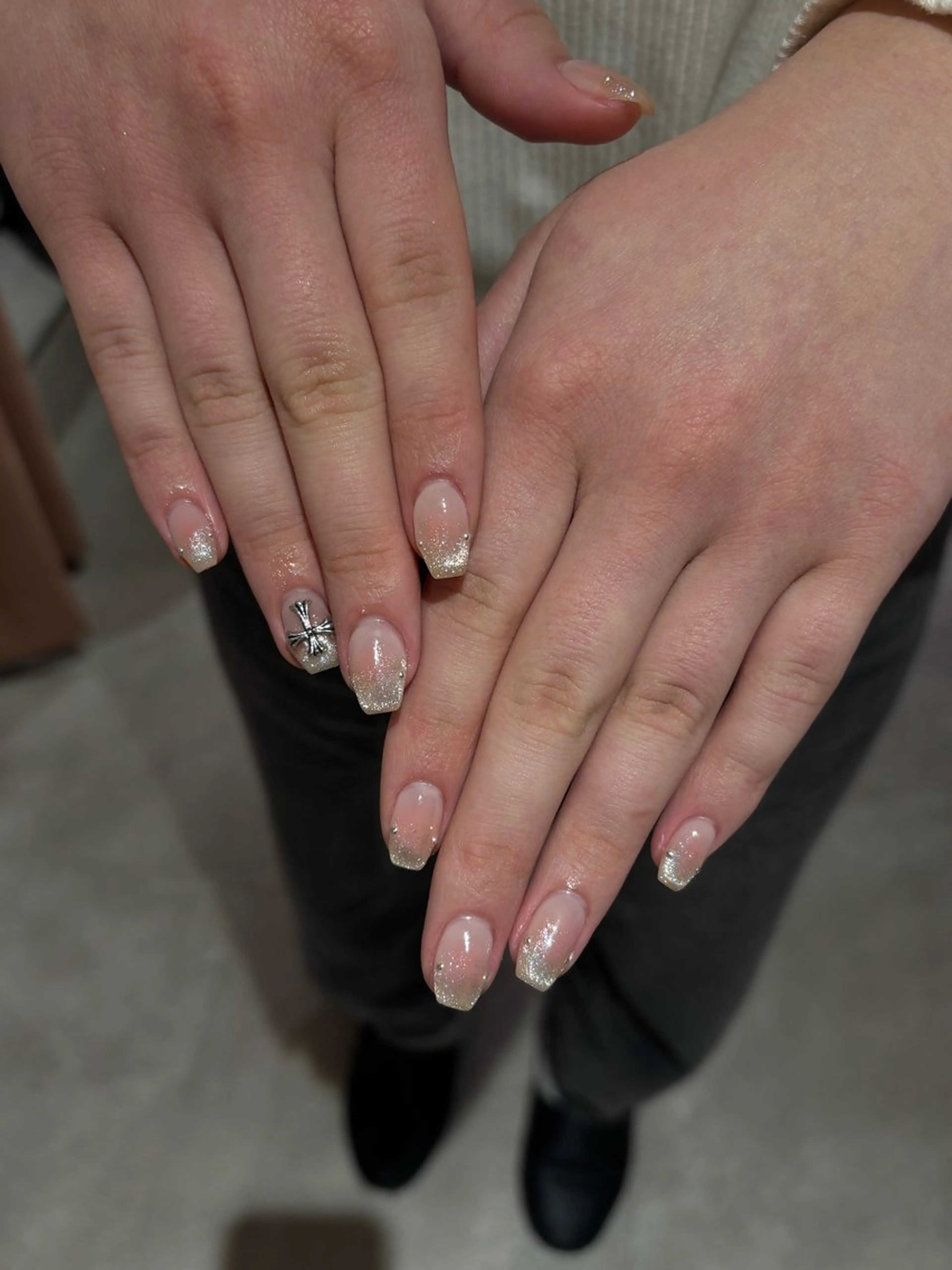 ネイル ハンドネイル ︎✧韓国/ワンホン myu︎✧のネイルデザイン